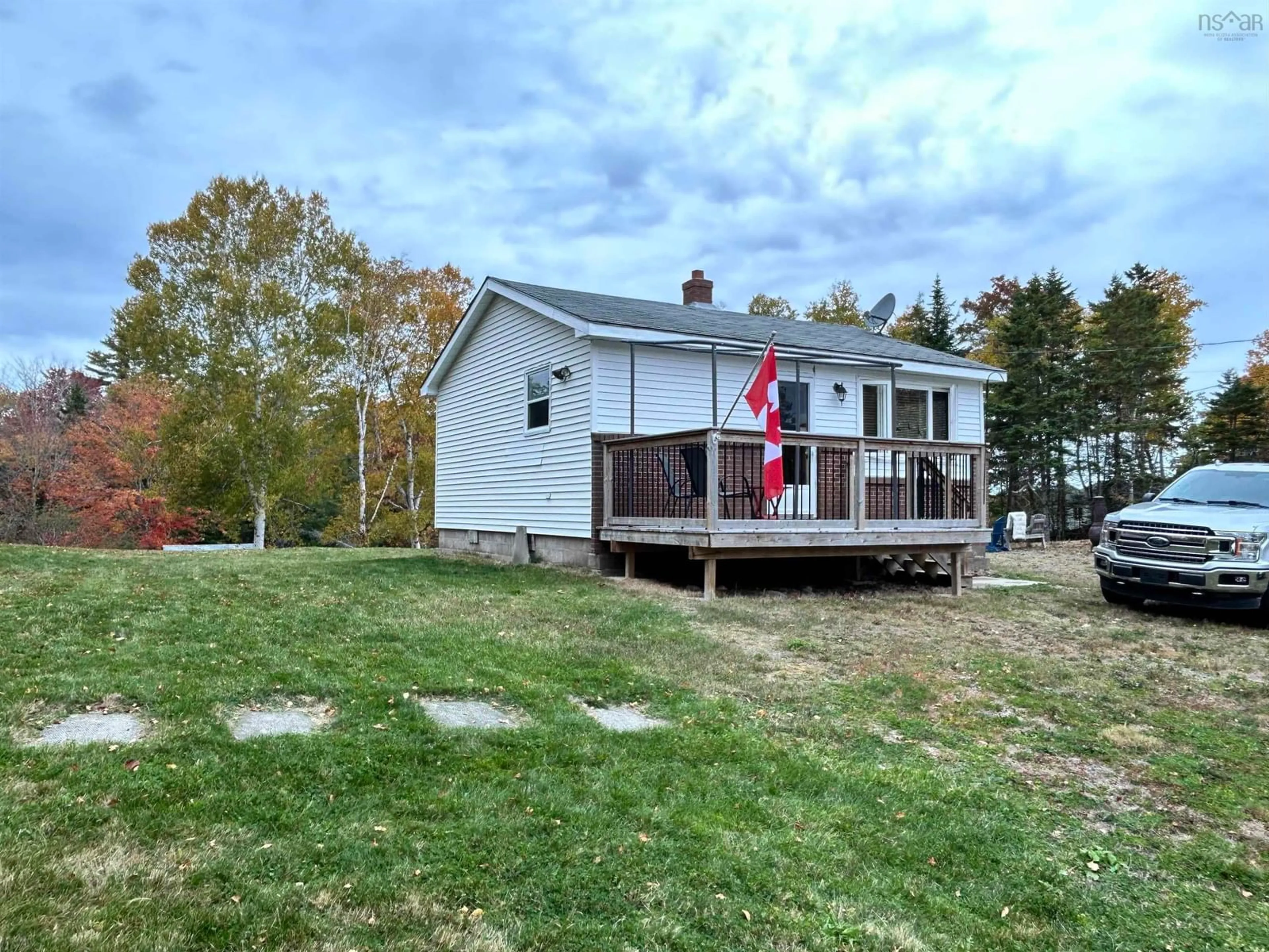 A pic from outside/outdoor area/front of a property/back of a property/a pic from drone, unknown for 196 Welsh Rd #Lot 3, Eight Island Lake Nova Scotia B0H 1M0