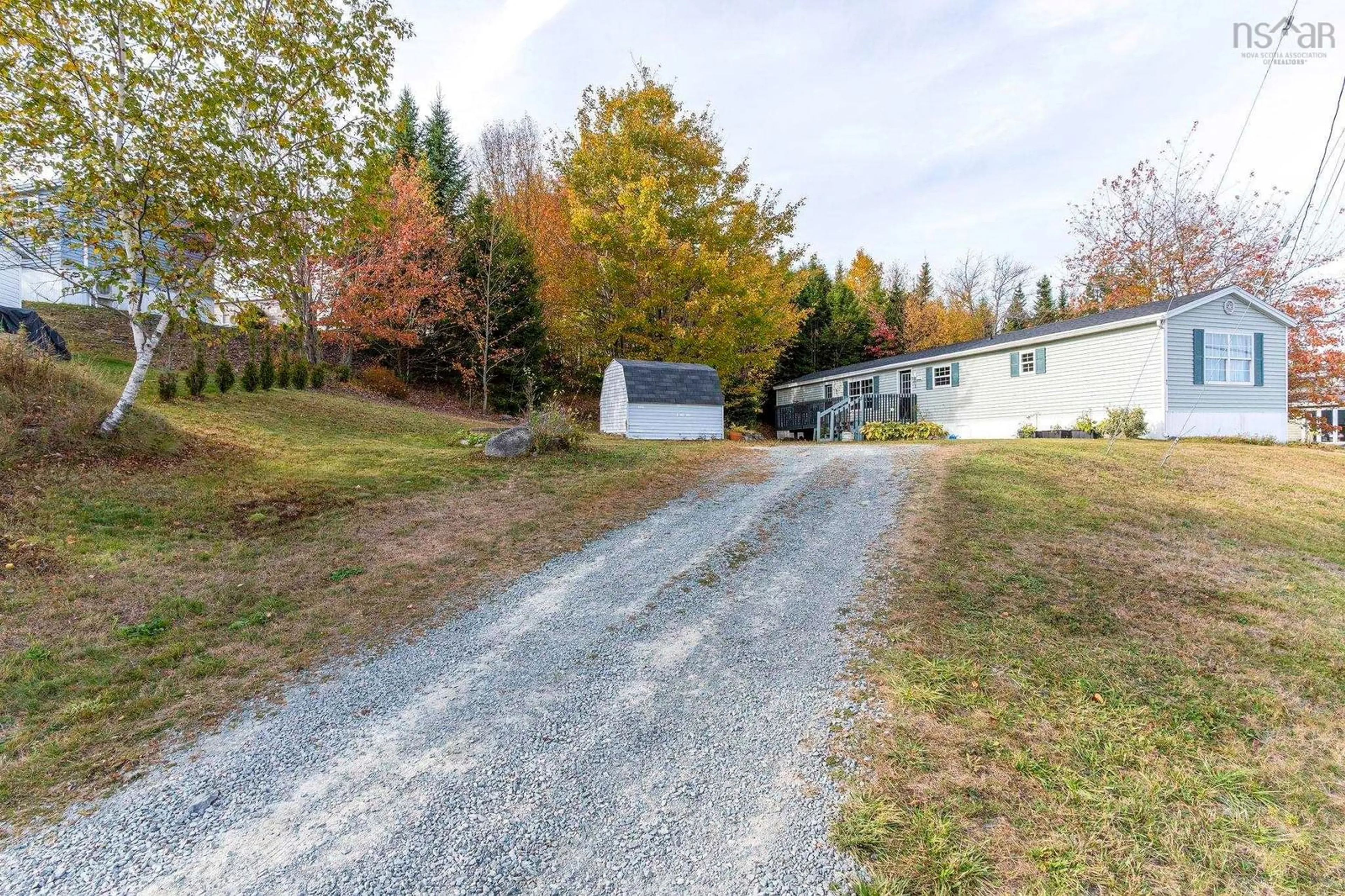 A pic from outside/outdoor area/front of a property/back of a property/a pic from drone, unknown for 1 Bumpy Lane, Lake Echo Nova Scotia B3E 1B7