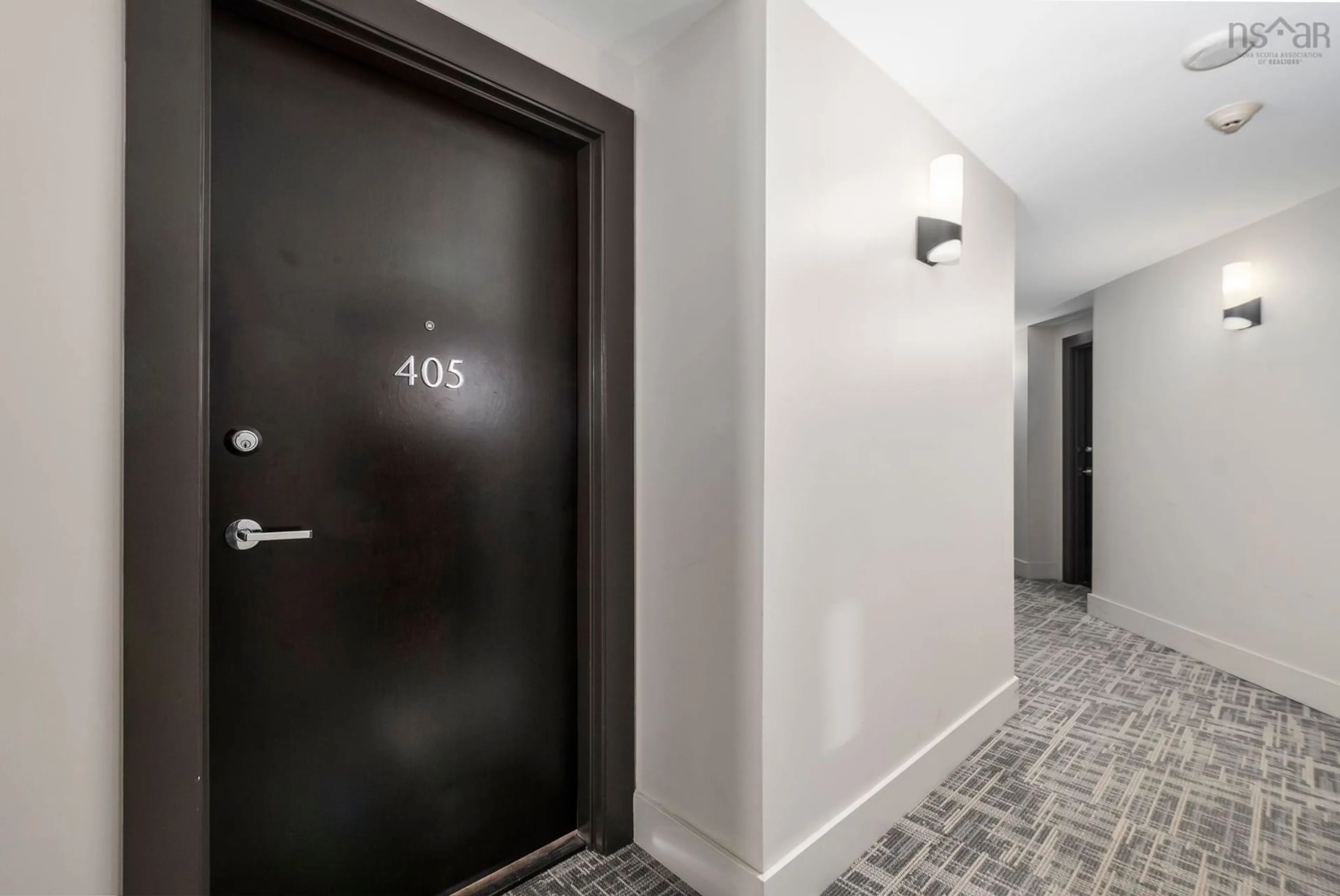 Indoor entryway for 67 Kings Wharf #405, Dartmouth Nova Scotia B2Y 0C6