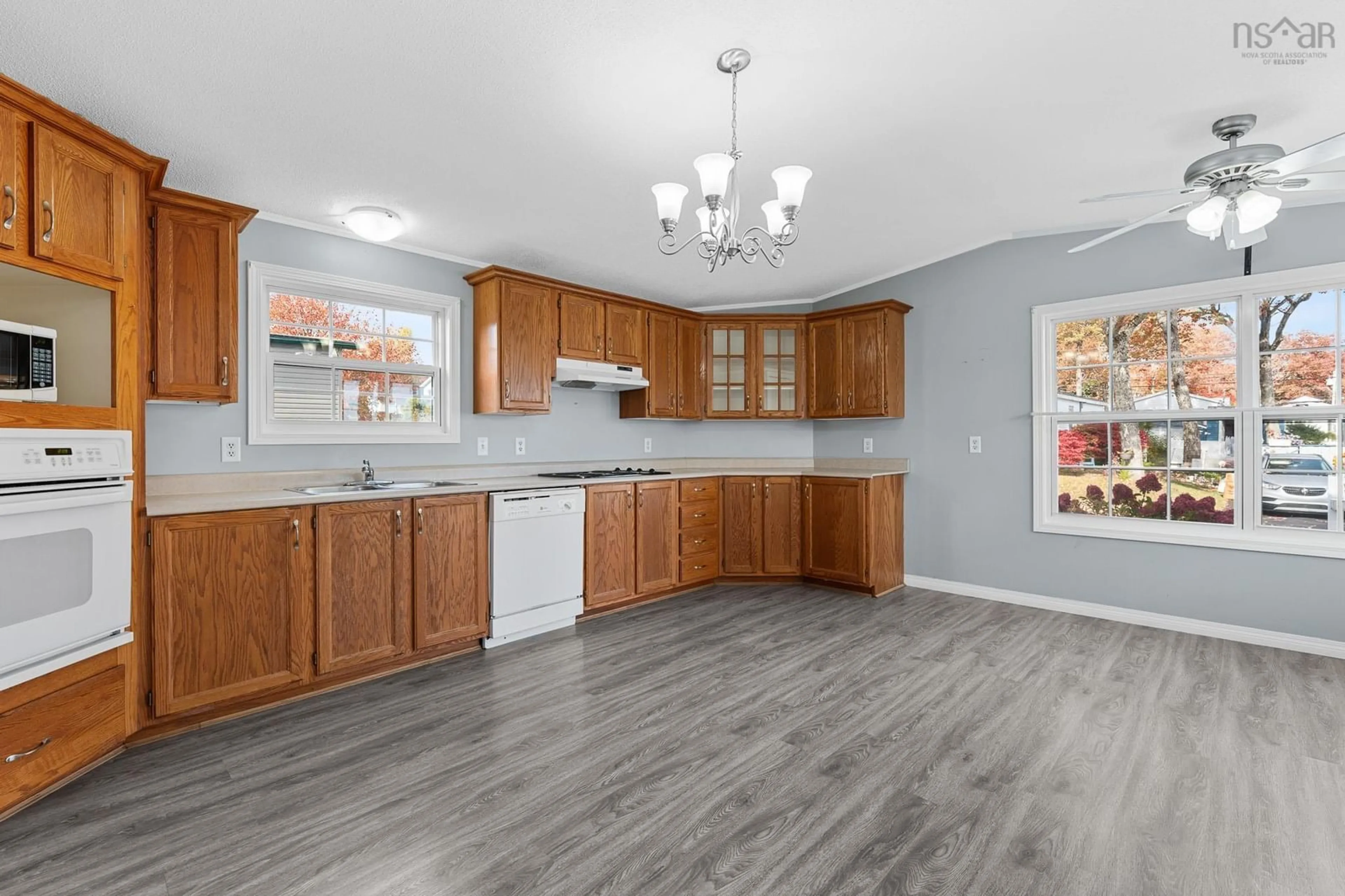 Open concept kitchen, unknown for 13 Eighth St, Lucasville Nova Scotia B4B 0C9