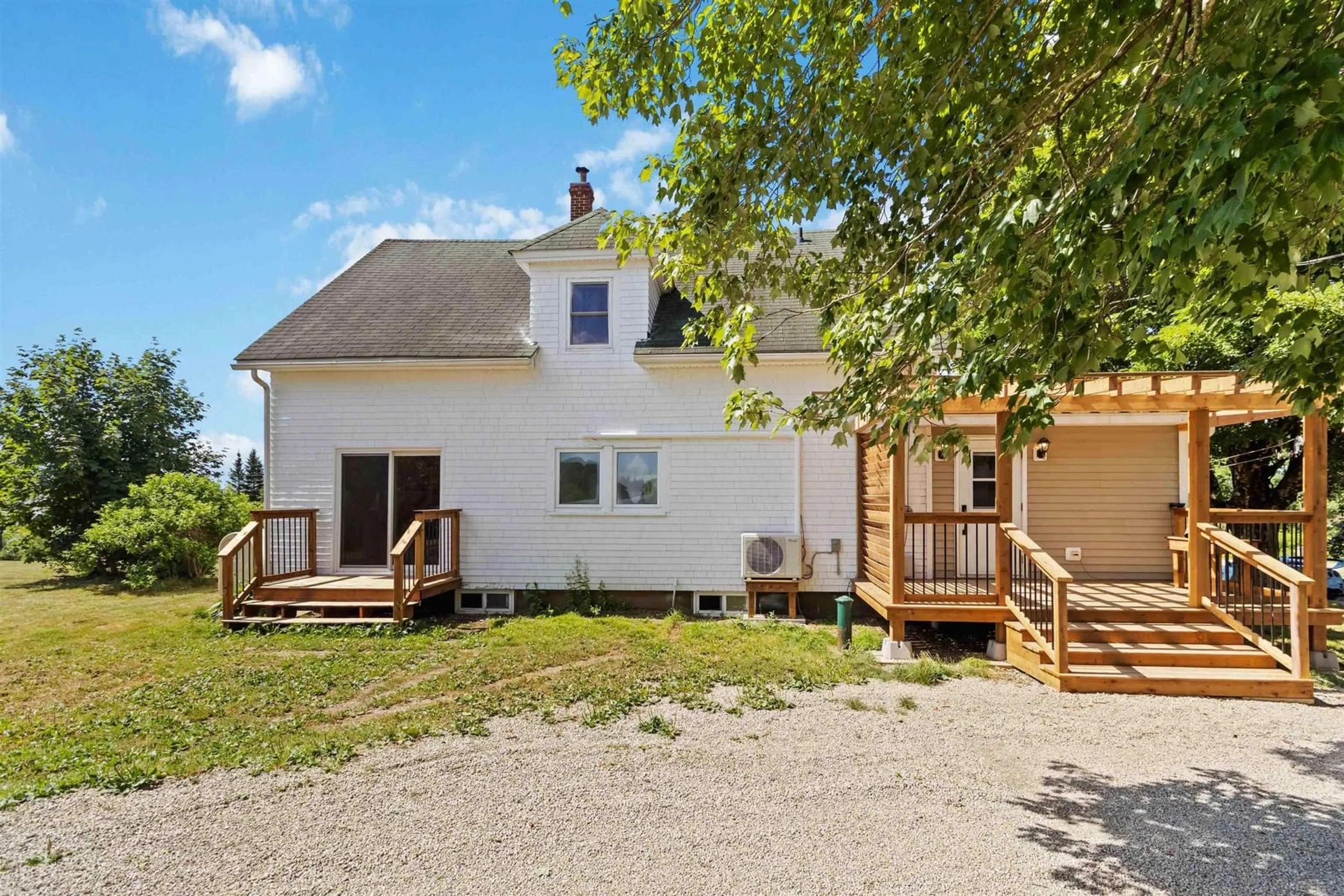 A pic from outside/outdoor area/front of a property/back of a property/a pic from drone, street for 2160 Lower Branch Rd, Branch Lahave Nova Scotia B4V 4J7
