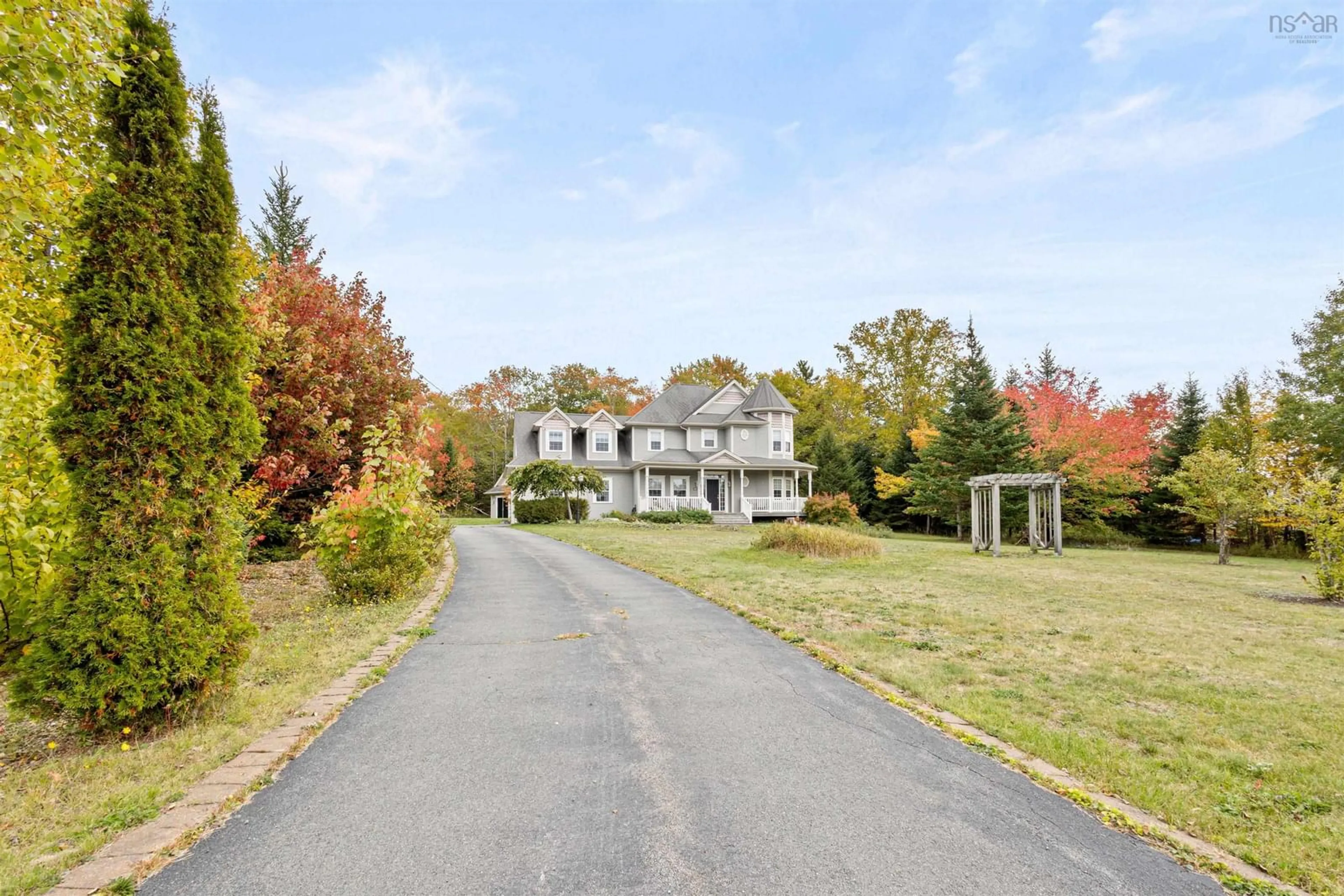 A pic from outside/outdoor area/front of a property/back of a property/a pic from drone, street for 43 Glen Torridon Crt, Hammonds Plains Nova Scotia B4B 1W3