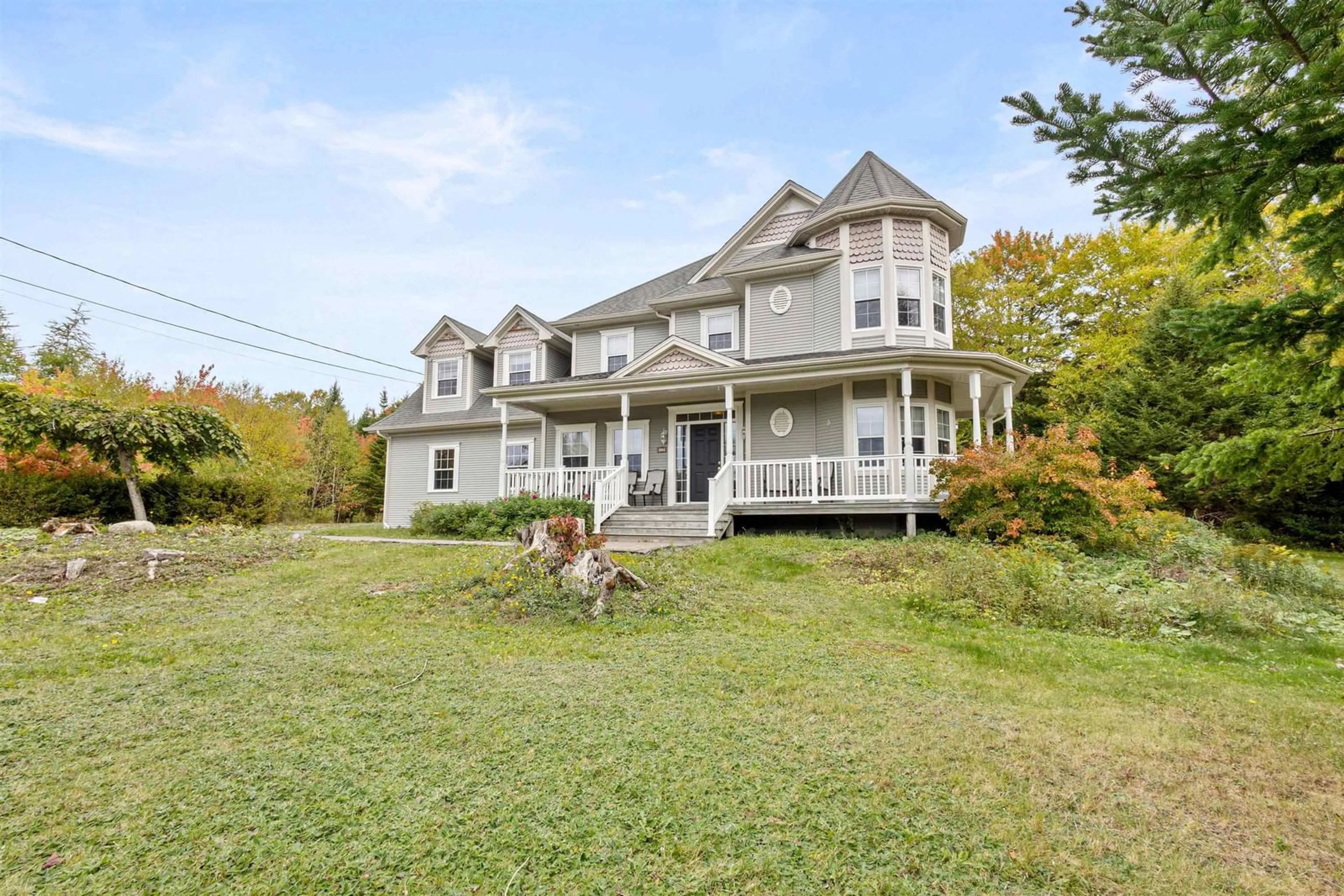 A pic from outside/outdoor area/front of a property/back of a property/a pic from drone, unknown for 43 Glen Torridon Crt, Hammonds Plains Nova Scotia B4B 1W3