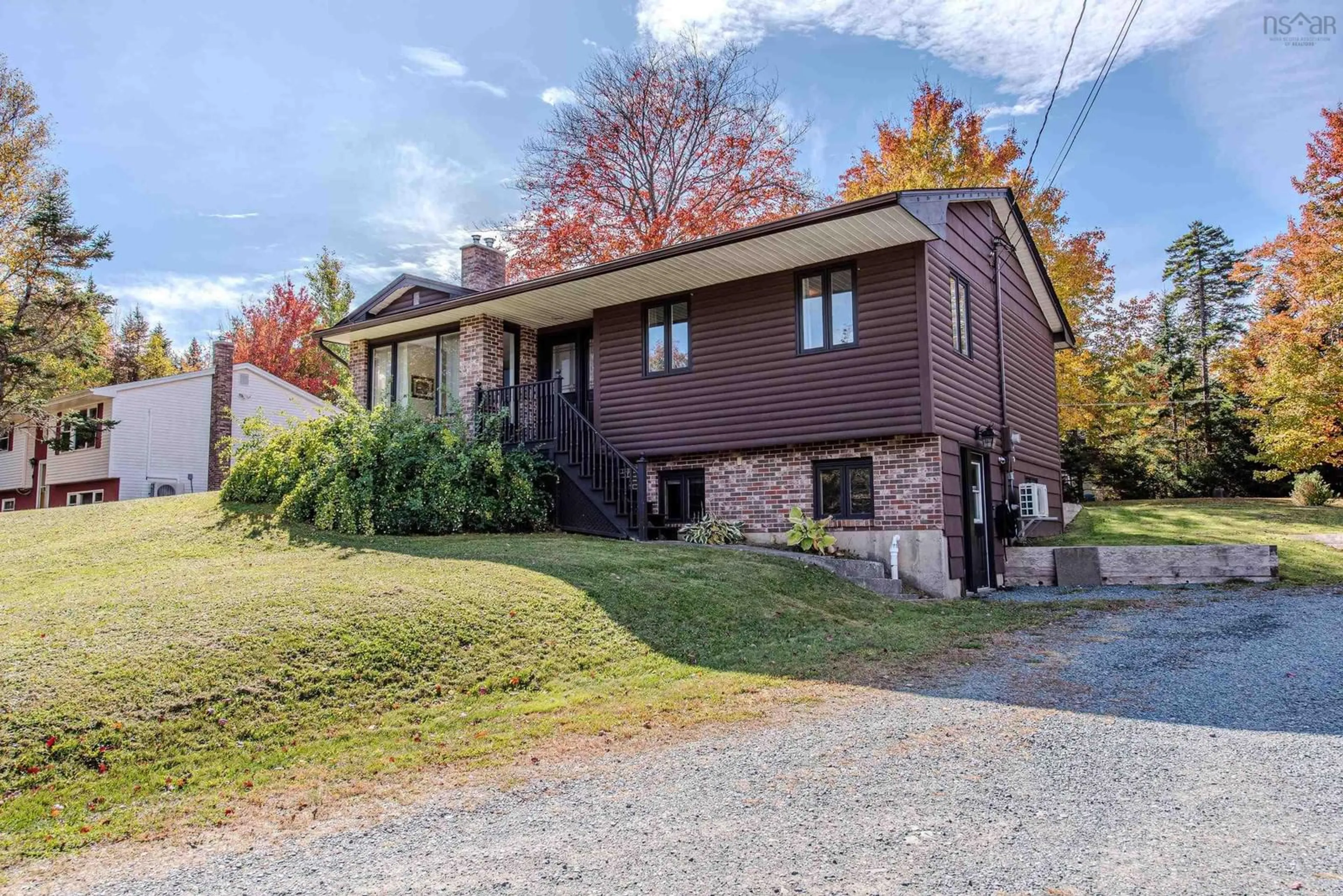 Home with brick exterior material, street for 786 Myra Rd, Porters Lake Nova Scotia B3E 1G4