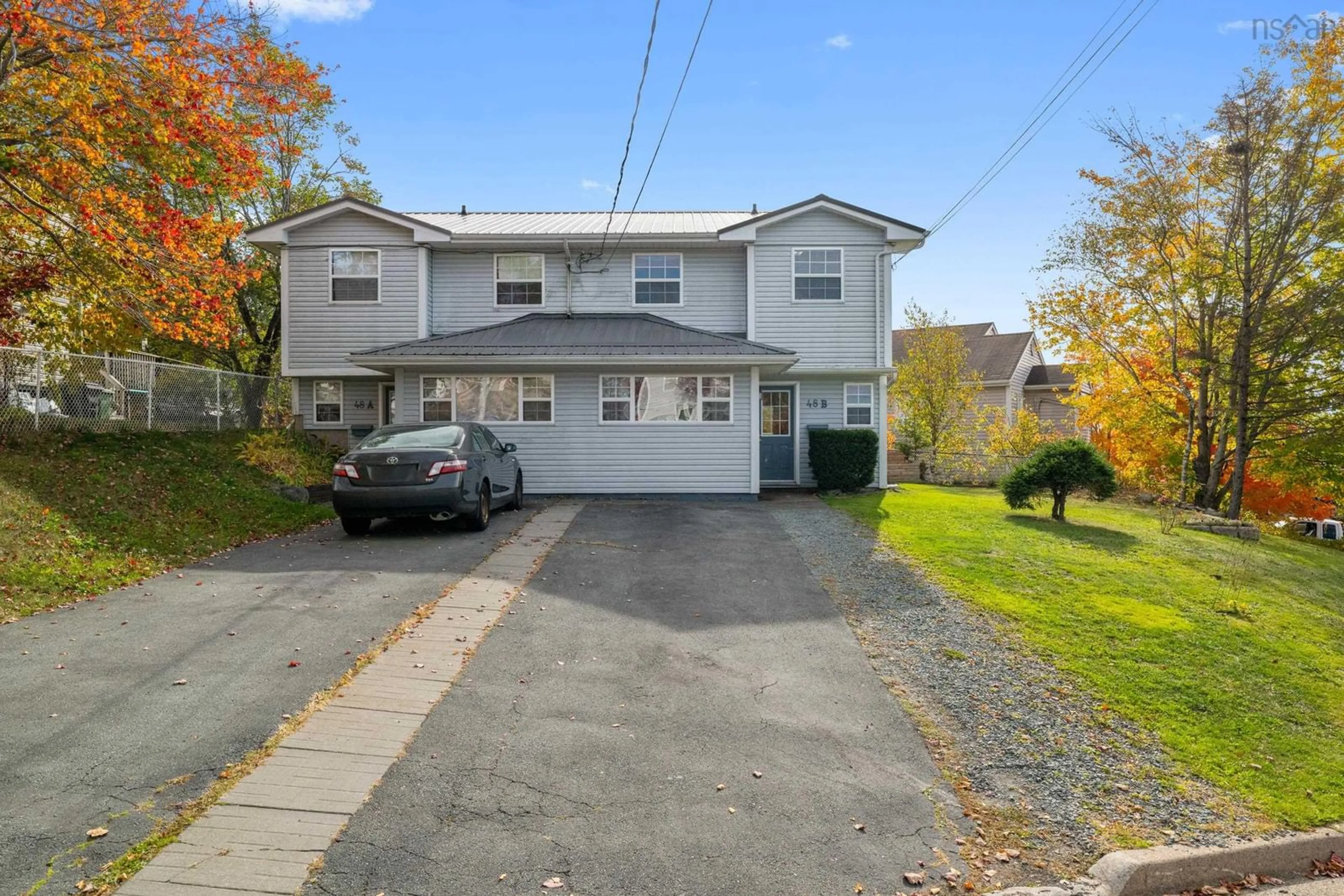 A pic from outside/outdoor area/front of a property/back of a property/a pic from drone, street for 48B Andover, Dartmouth Nova Scotia B2X 2L9