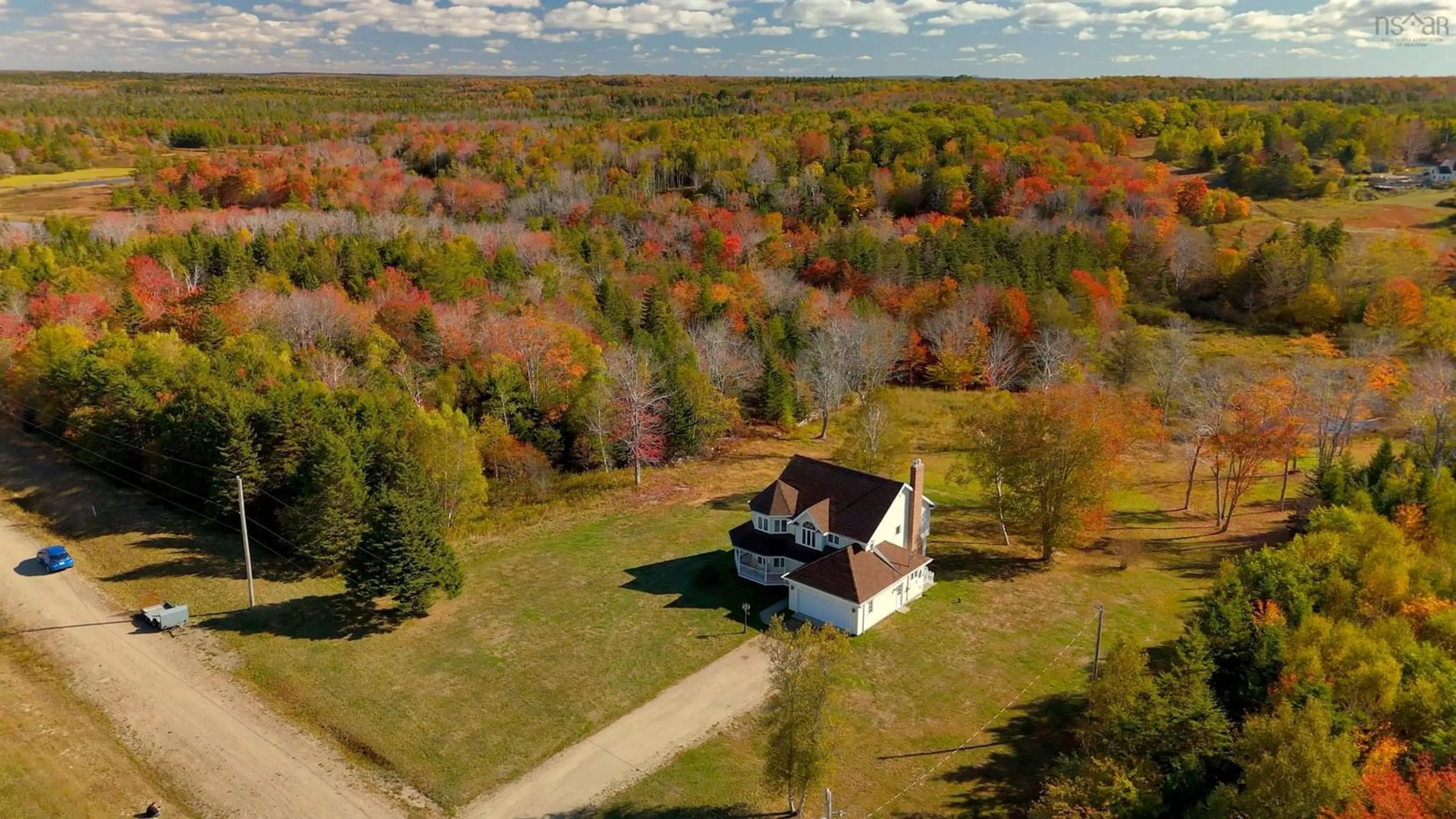 A pic from outside/outdoor area/front of a property/back of a property/a pic from drone, unknown for 12 Homecrest Terr, Pleasant Valley Nova Scotia B5A 0G8