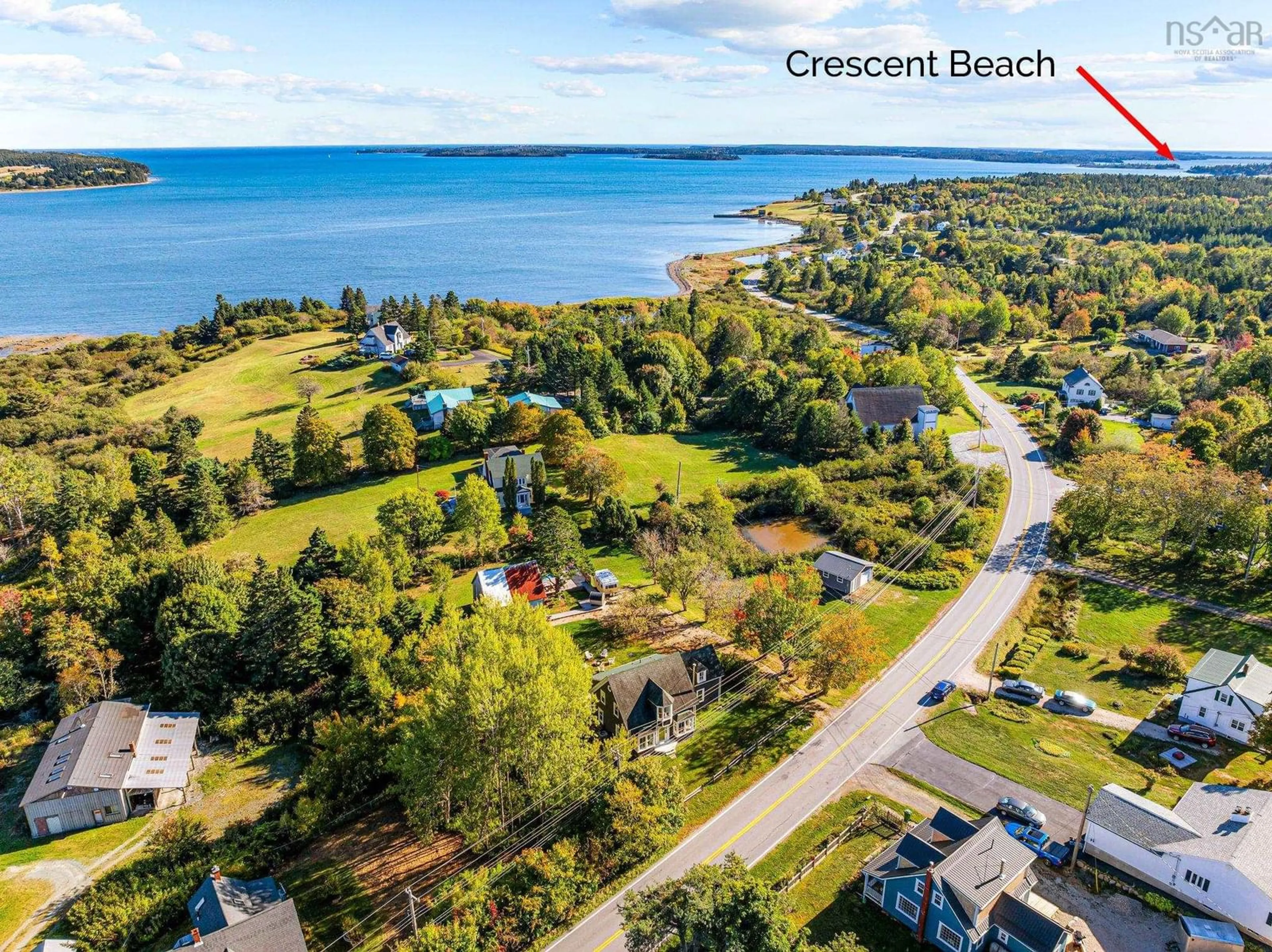 A pic from outside/outdoor area/front of a property/back of a property/a pic from drone, water/lake/river/ocean view for 3579 331 Hwy, Lahave Nova Scotia B0R 1C0