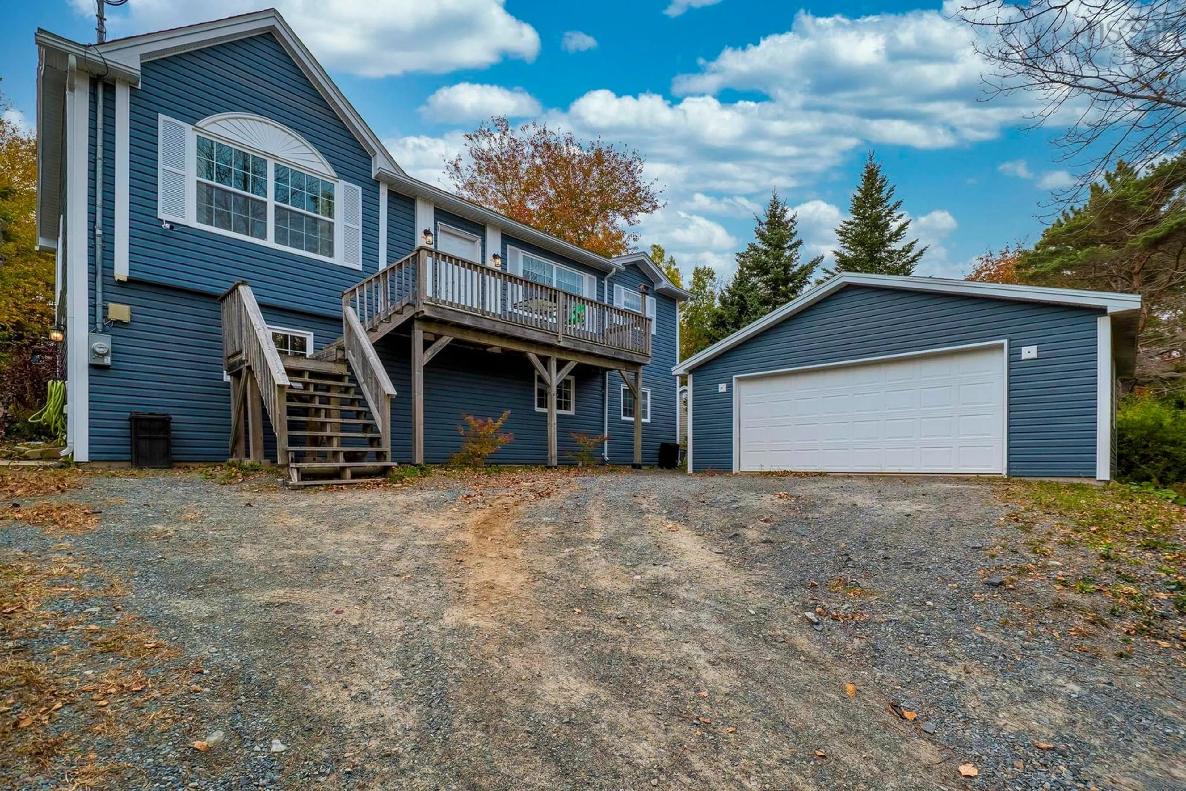 A pic from outside/outdoor area/front of a property/back of a property/a pic from drone, water/lake/river/ocean view for 1018 Beaver Bank Rd, Beaver Bank Nova Scotia B4G 1A9