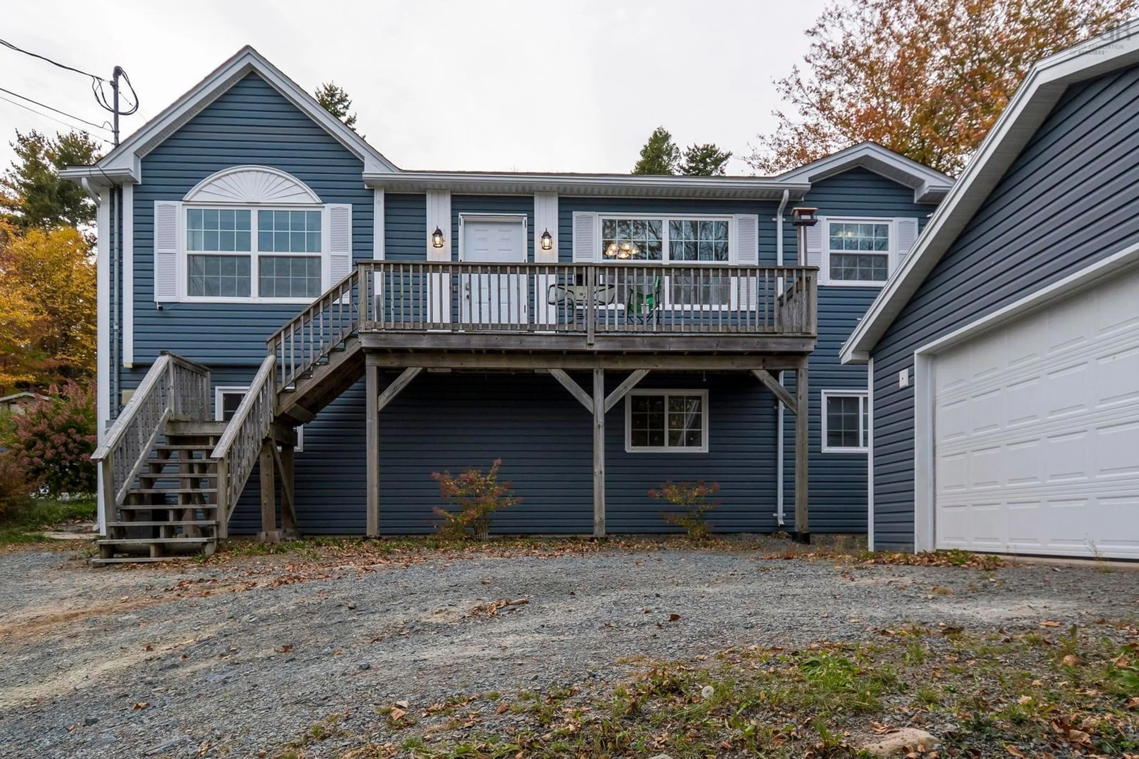 Home with vinyl exterior material, water/lake/river/ocean view for 1018 Beaver Bank Rd, Beaver Bank Nova Scotia B4G 1A9