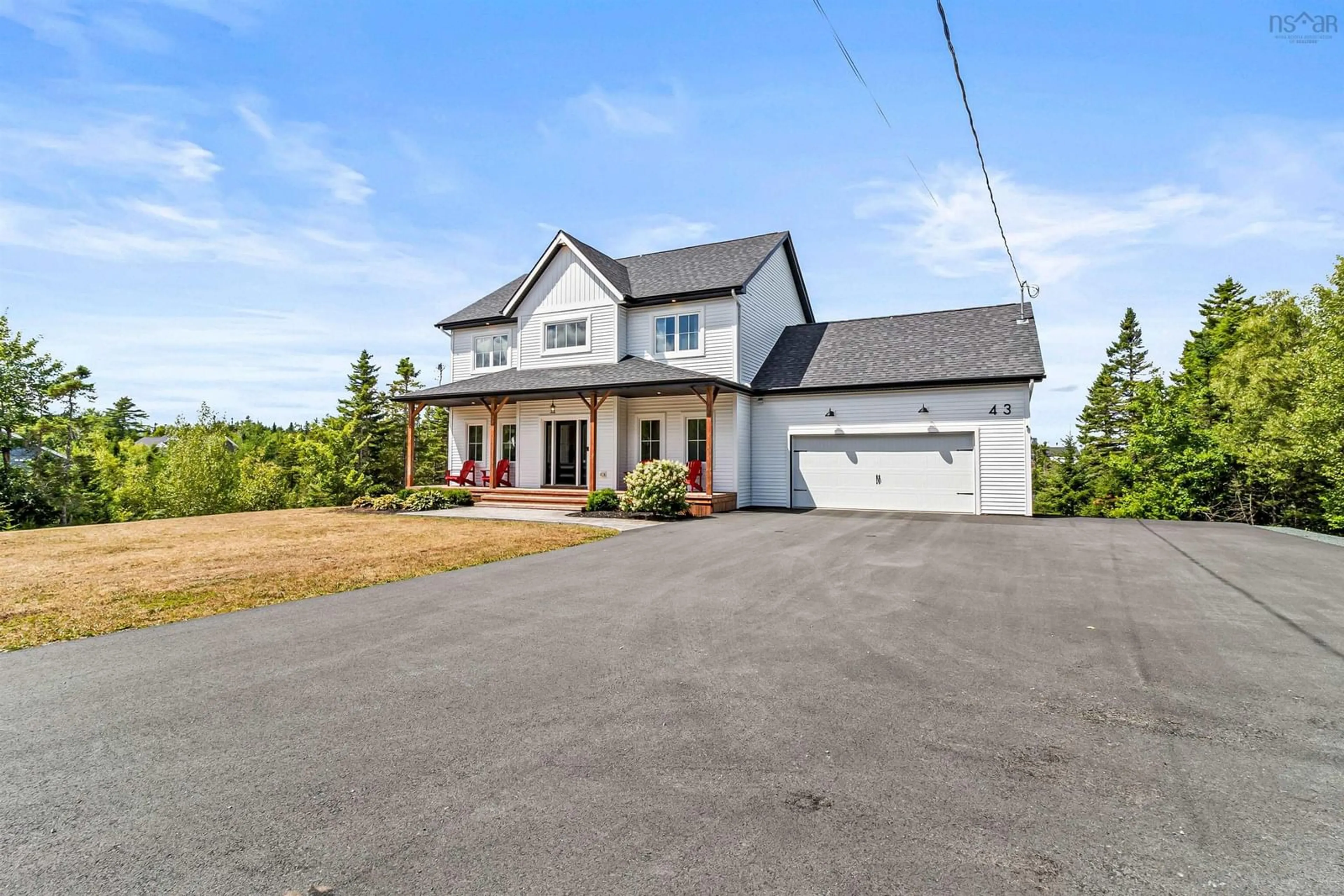A pic from outside/outdoor area/front of a property/back of a property/a pic from drone, street for 43 Turtlehead Lane, Middle Sackville Nova Scotia B4E 0P2
