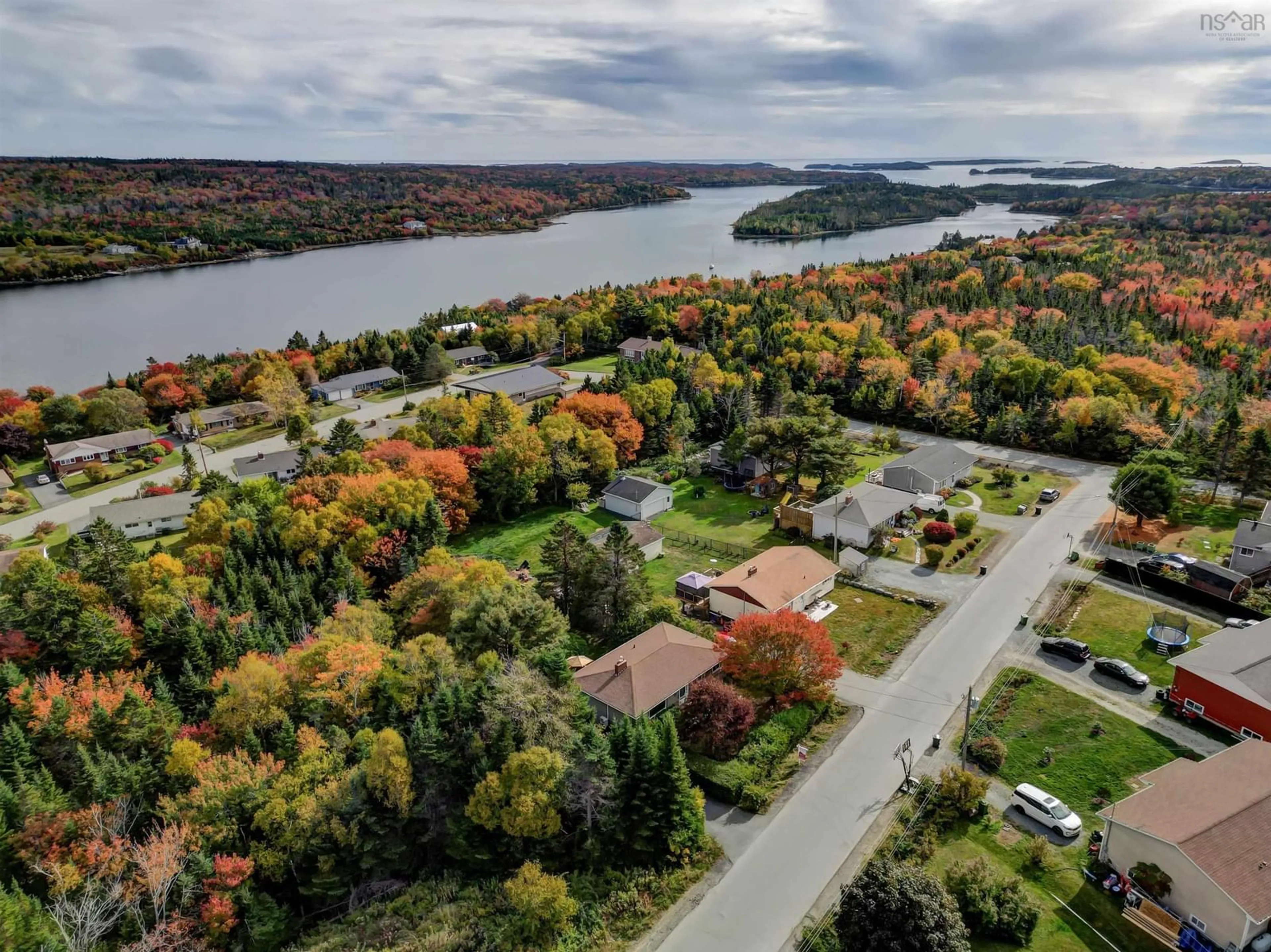 A pic from outside/outdoor area/front of a property/back of a property/a pic from drone, water/lake/river/ocean view for 62 Rosalie Ave, Prospect Bay Nova Scotia B3T 1Z8