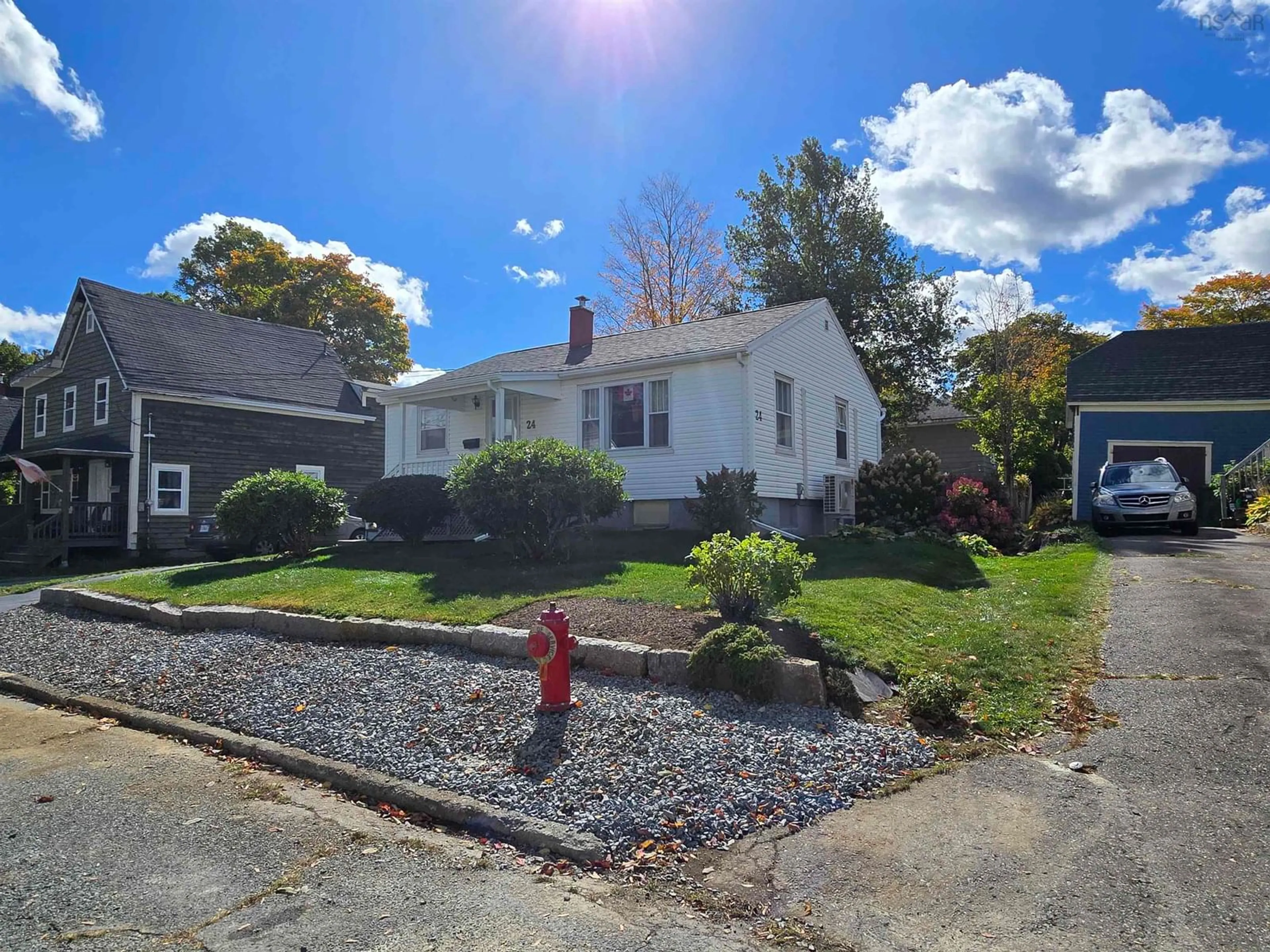 A pic from outside/outdoor area/front of a property/back of a property/a pic from drone, street for 24 Prince St, Bridgewater Nova Scotia B4V 1C6