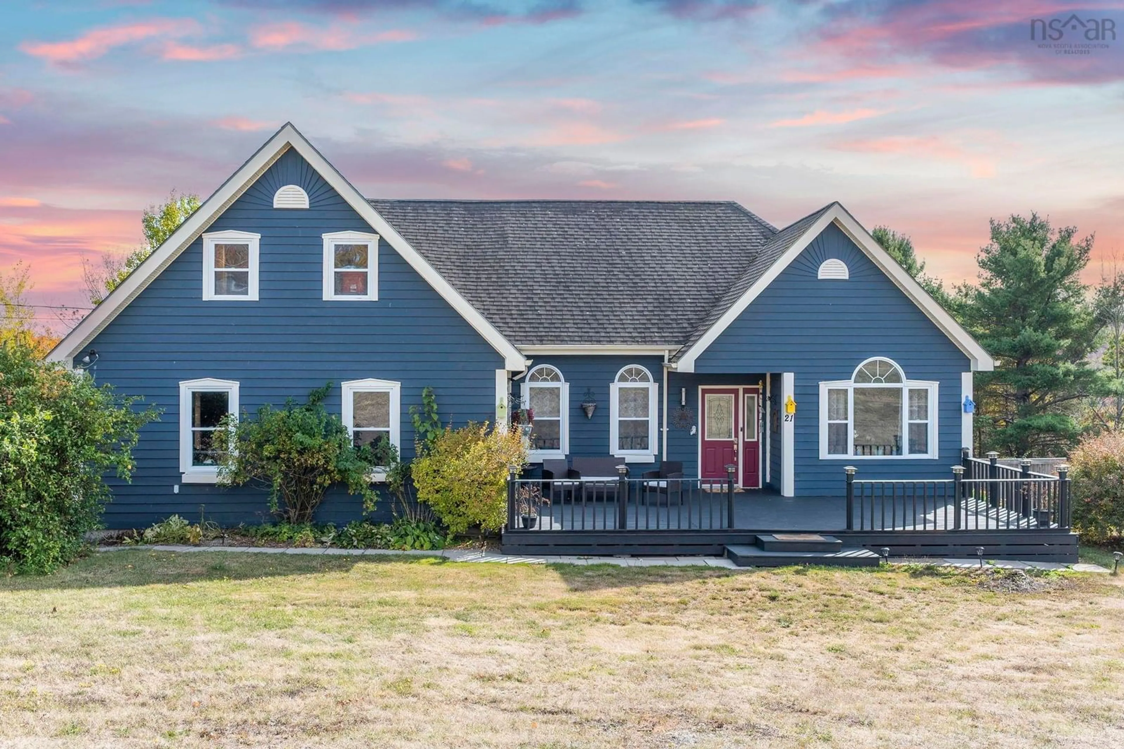 Home with vinyl exterior material, street for 21 Inchley Lane, North Alton Nova Scotia B4N 3V8