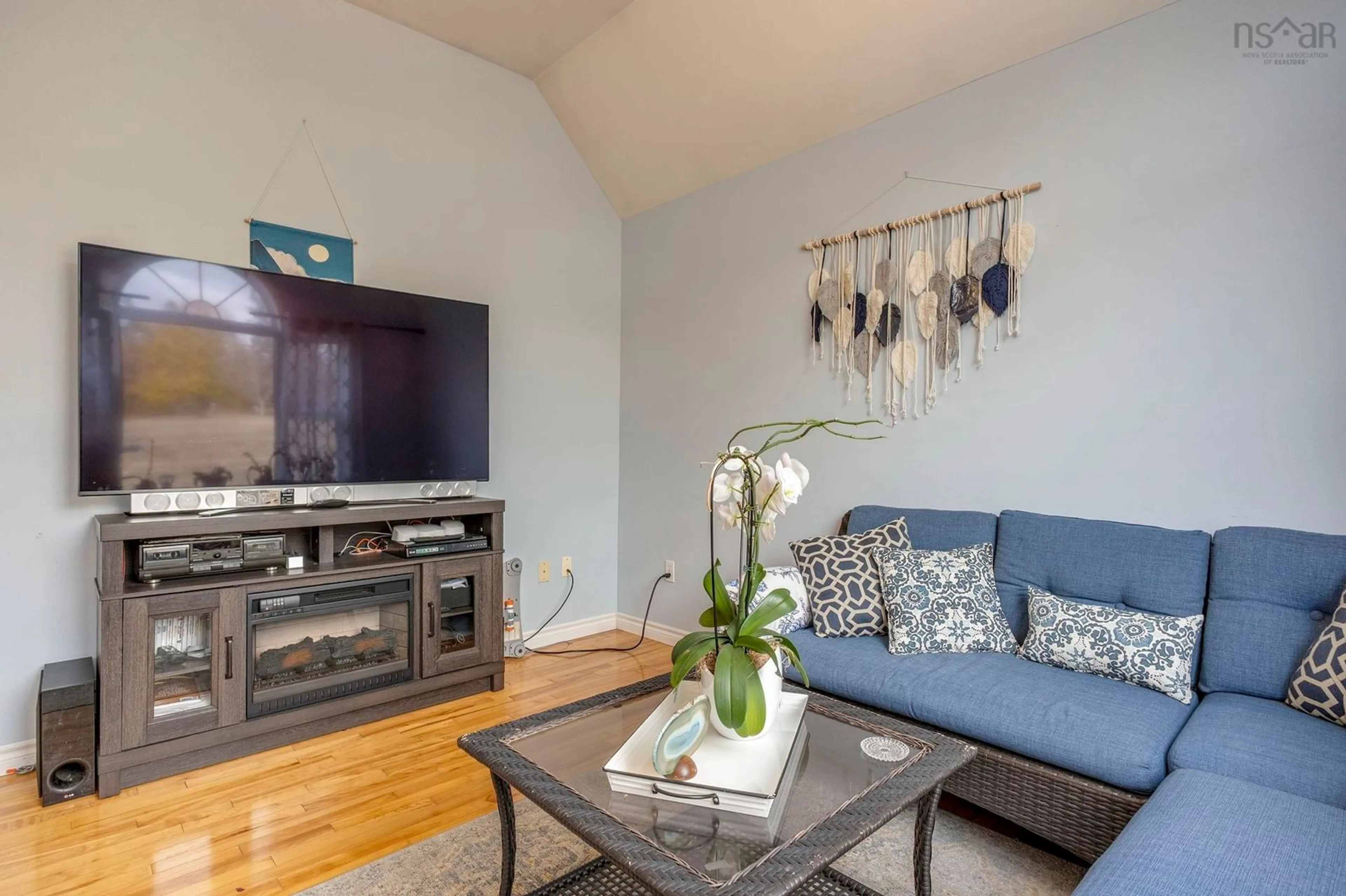 Living room with furniture, wood/laminate floor for 21 Inchley Lane, North Alton Nova Scotia B4N 3V8