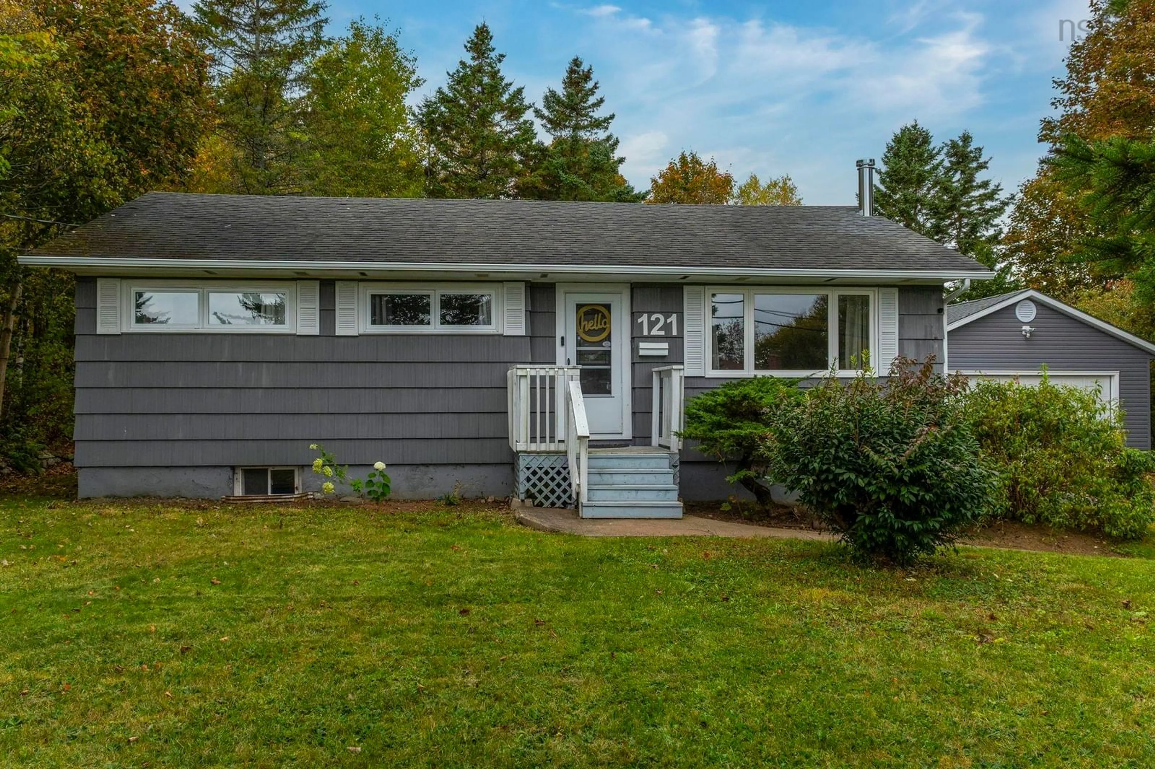 Home with vinyl exterior material, street for 121 Hillsboro Dr, Westphal Nova Scotia B2W 3M9
