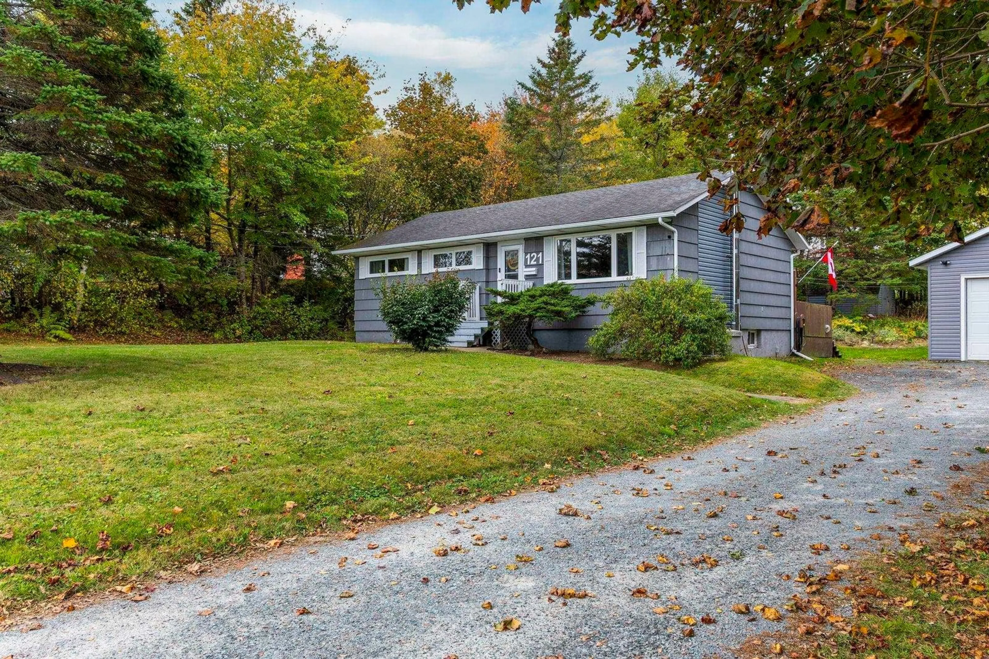 Home with vinyl exterior material, street for 121 Hillsboro Dr, Westphal Nova Scotia B2W 3M9
