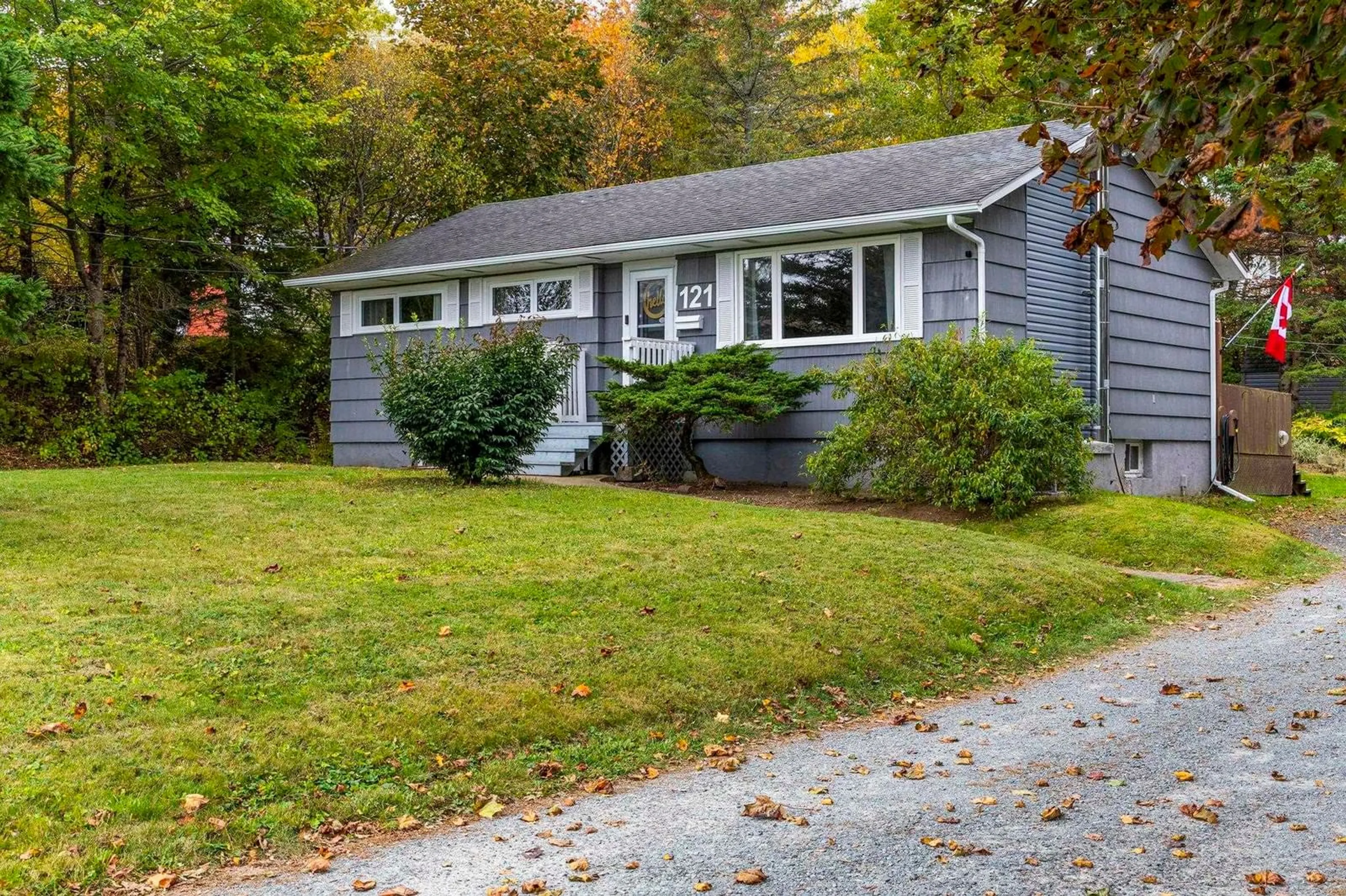 Home with vinyl exterior material, street for 121 Hillsboro Dr, Westphal Nova Scotia B2W 3M9