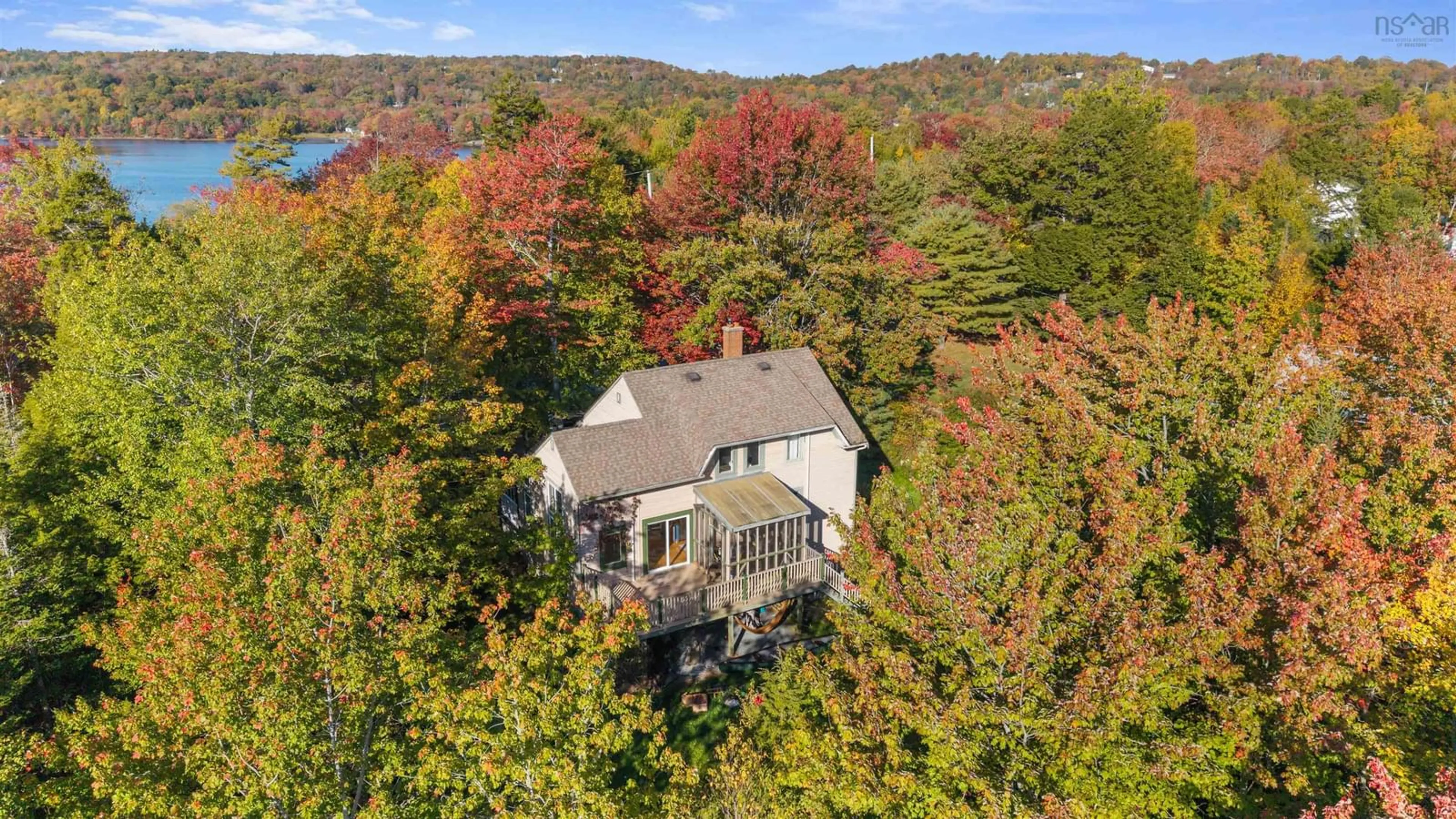 A pic from outside/outdoor area/front of a property/back of a property/a pic from drone, unknown for 194 Ponderosa Dr, Lake Echo Nova Scotia B3E 1E1