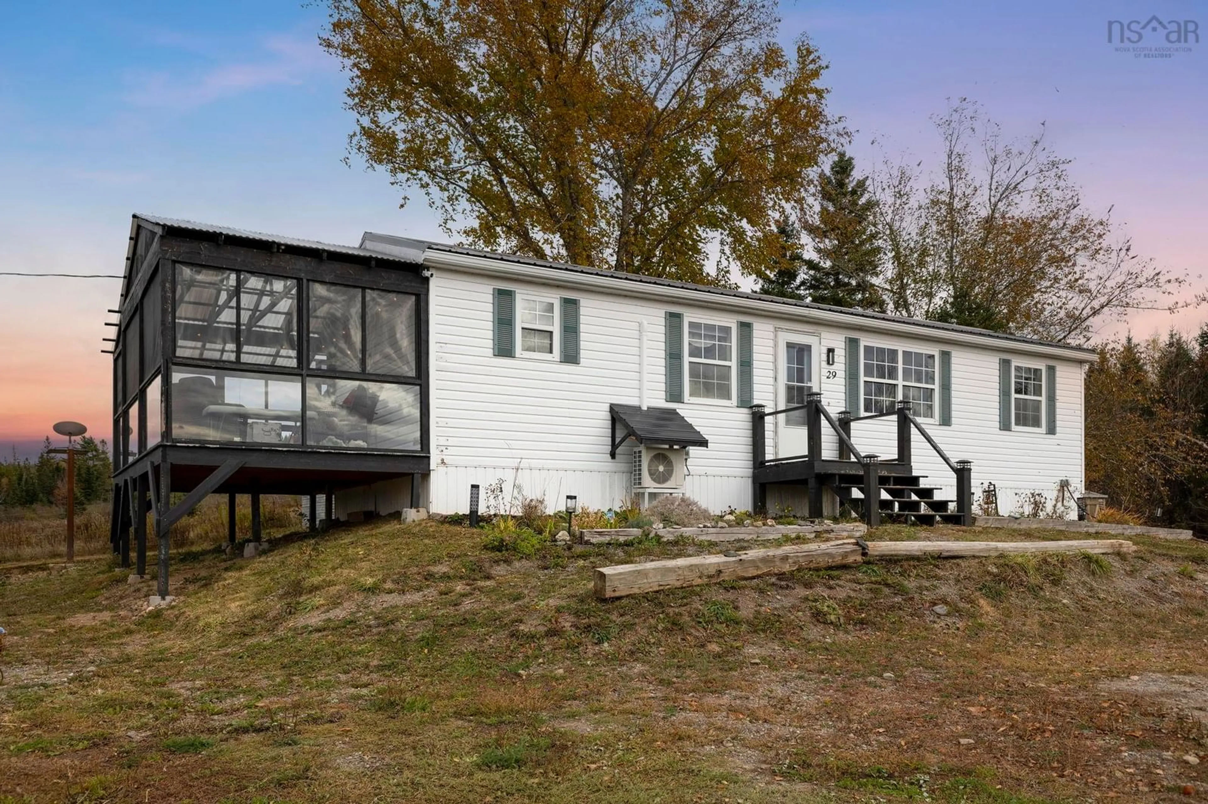 Home with vinyl exterior material, unknown for 29 Fisher Rd, Eastville Nova Scotia B0N 2P0