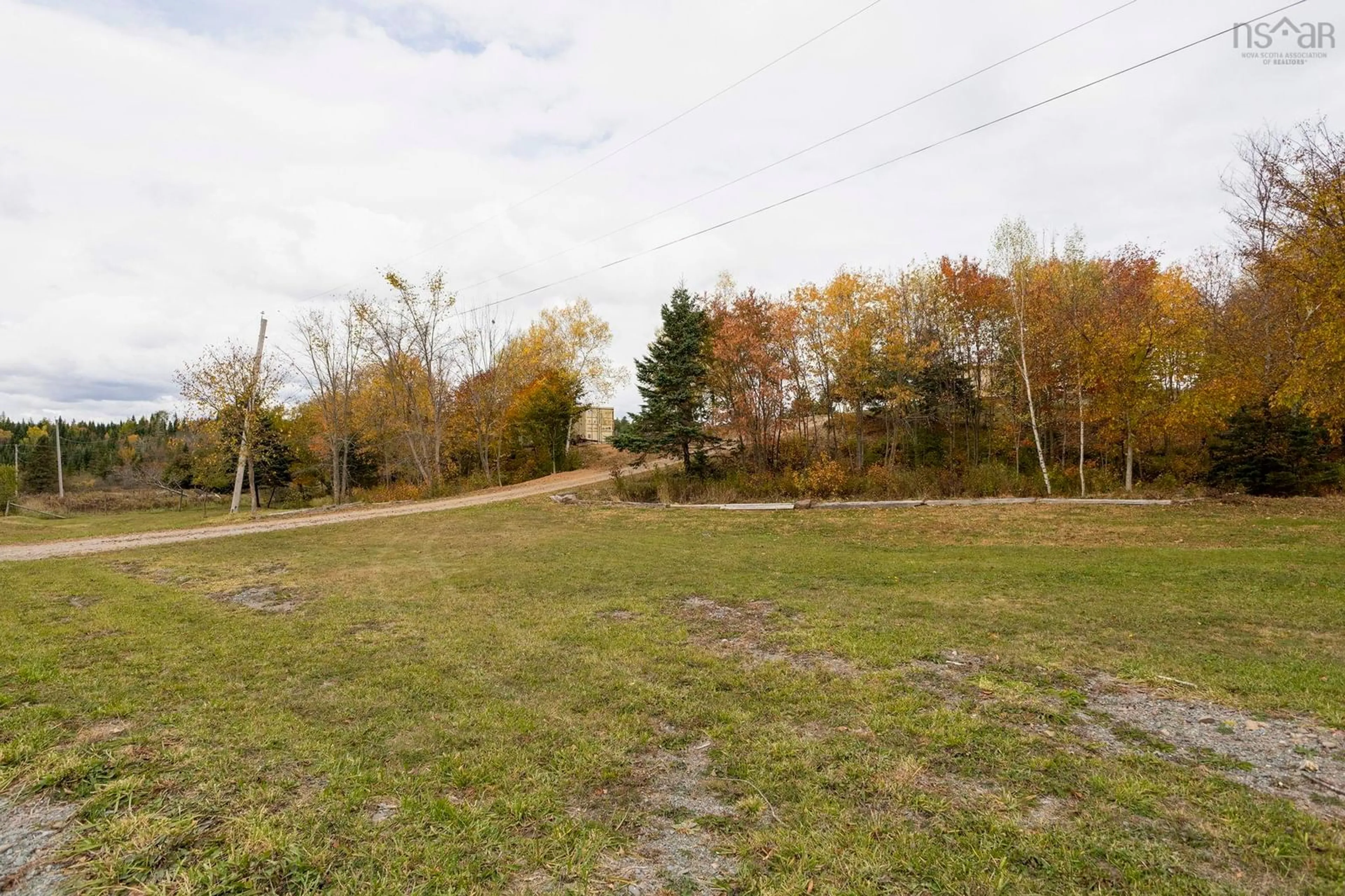 A pic from outside/outdoor area/front of a property/back of a property/a pic from drone, forest/trees view for 29 Fisher Rd, Eastville Nova Scotia B0N 2P0
