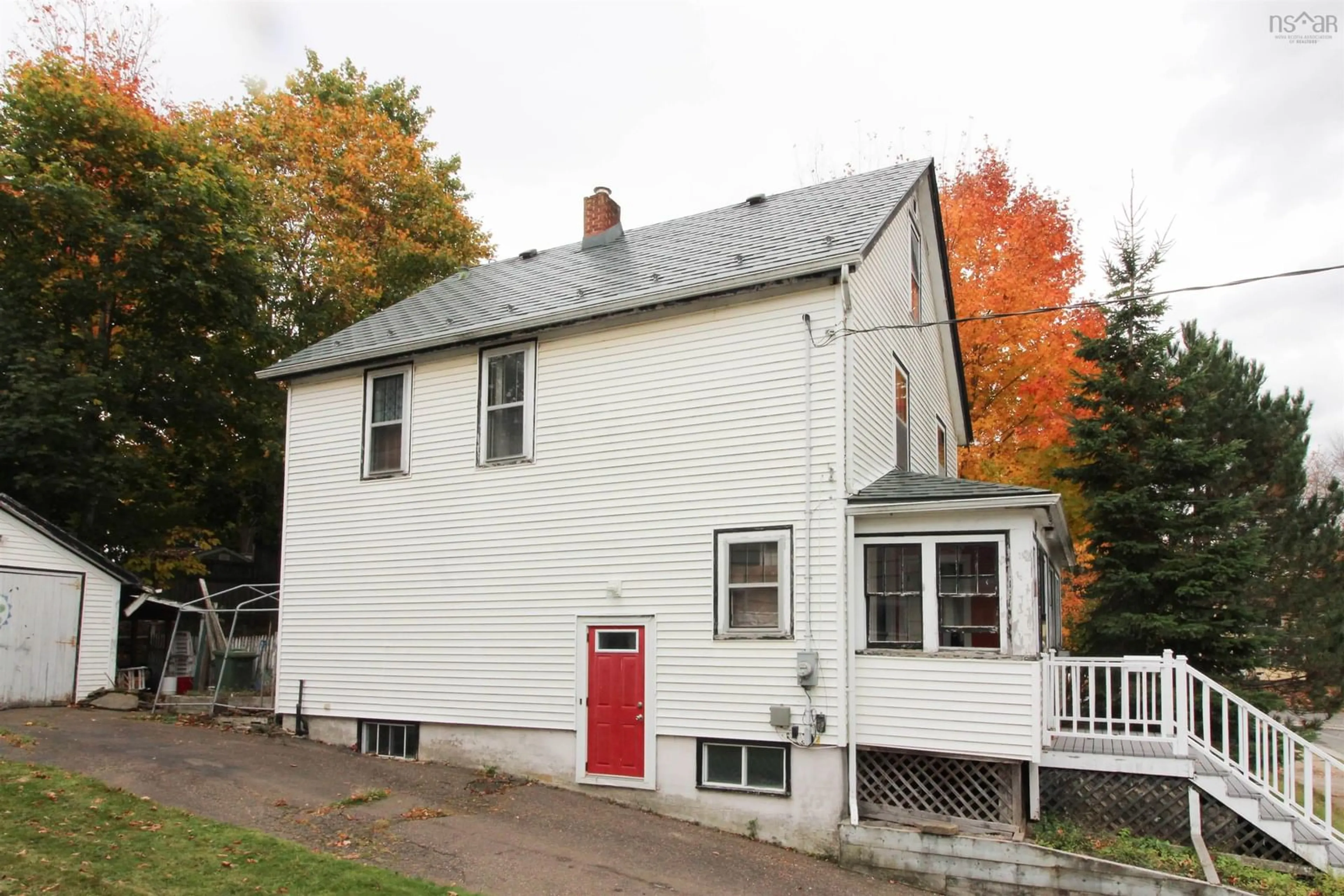 Home with vinyl exterior material, street for 8 Belgrave Terr, Truro Nova Scotia B2N 2G4