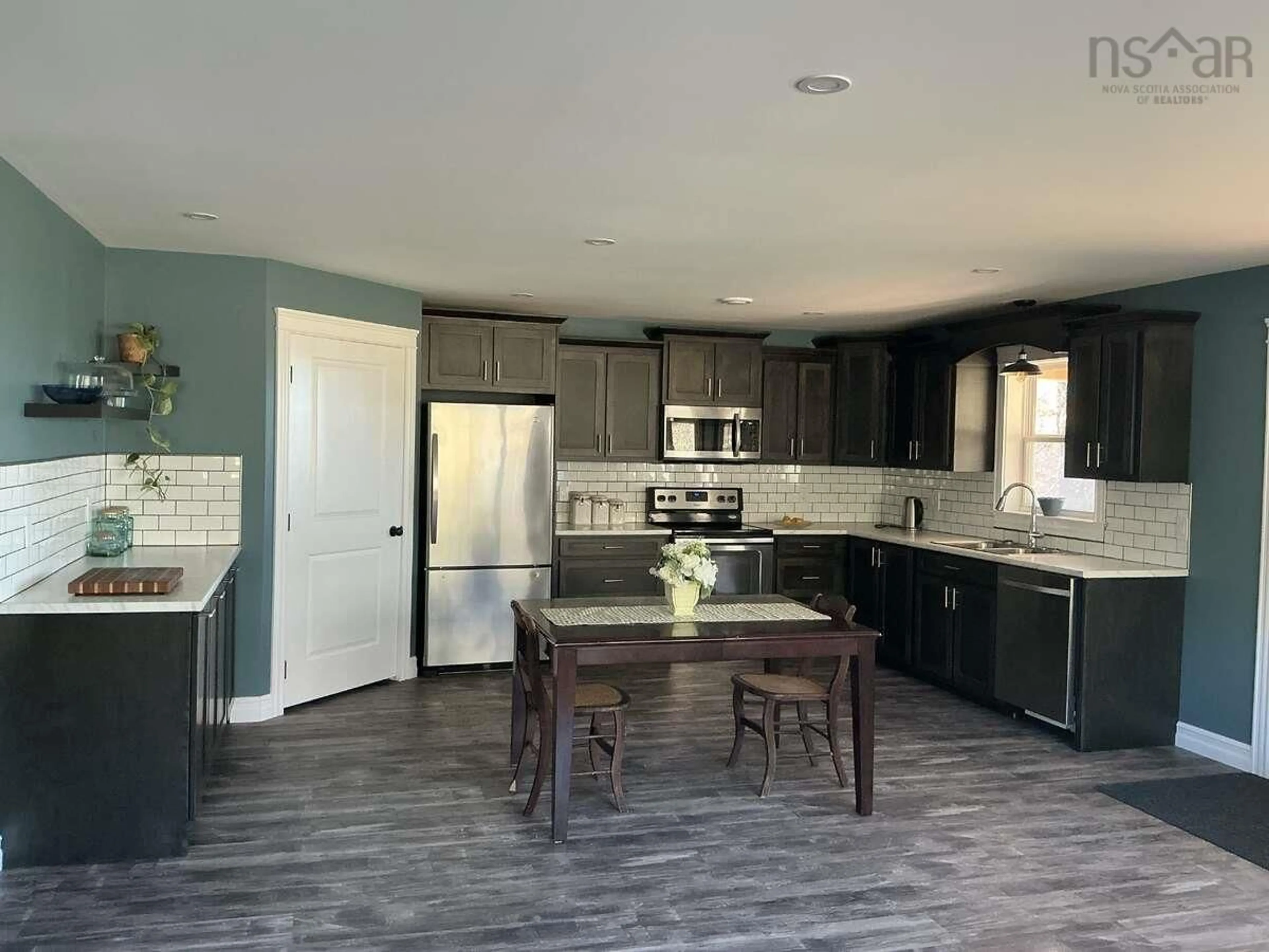 Open concept kitchen, unknown for 1587 Highway 360, Garland Nova Scotia B0P 1E0
