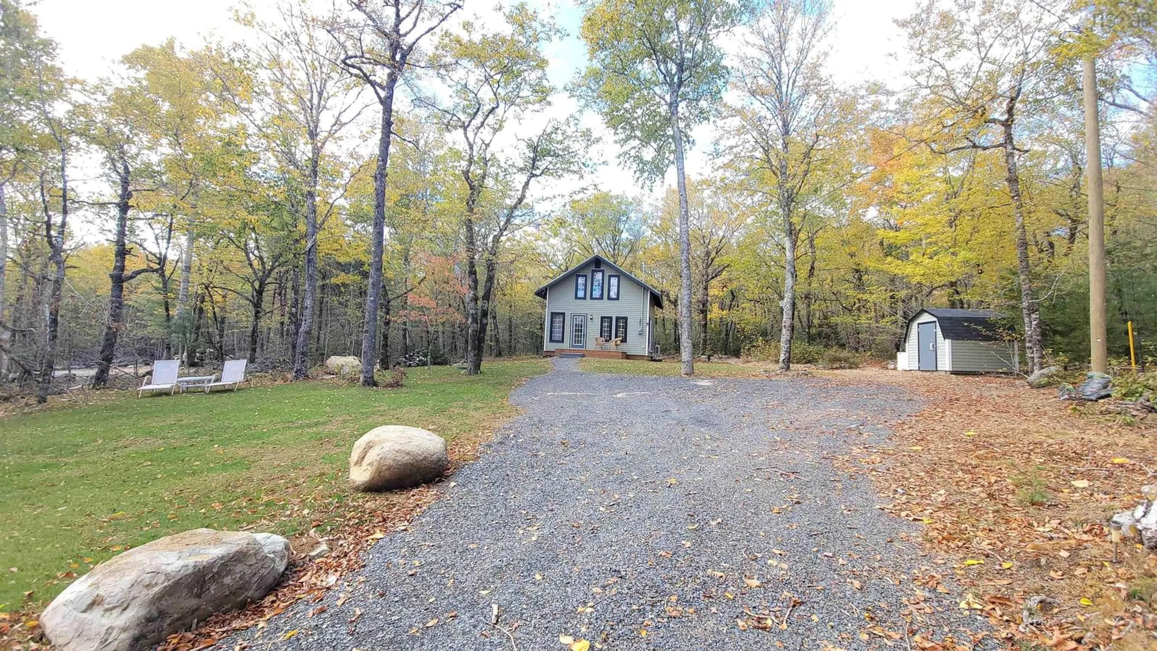 A pic from outside/outdoor area/front of a property/back of a property/a pic from drone, unknown for 173 Lodge Road, Labelle Nova Scotia B0T 1E0
