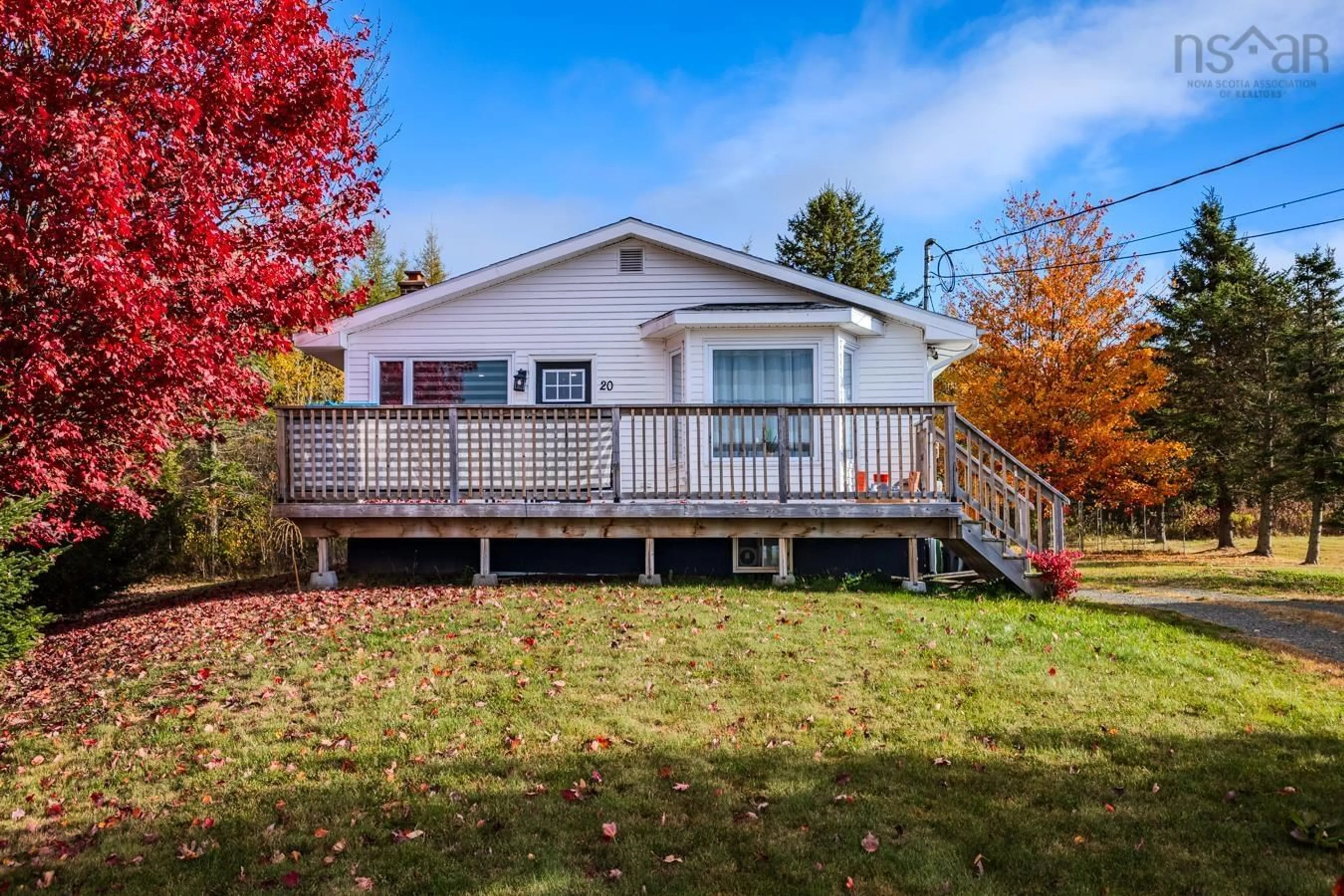 Home with vinyl exterior material, water/lake/river/ocean view for 20 Menlow Crt, North River Nova Scotia B6L 6L9