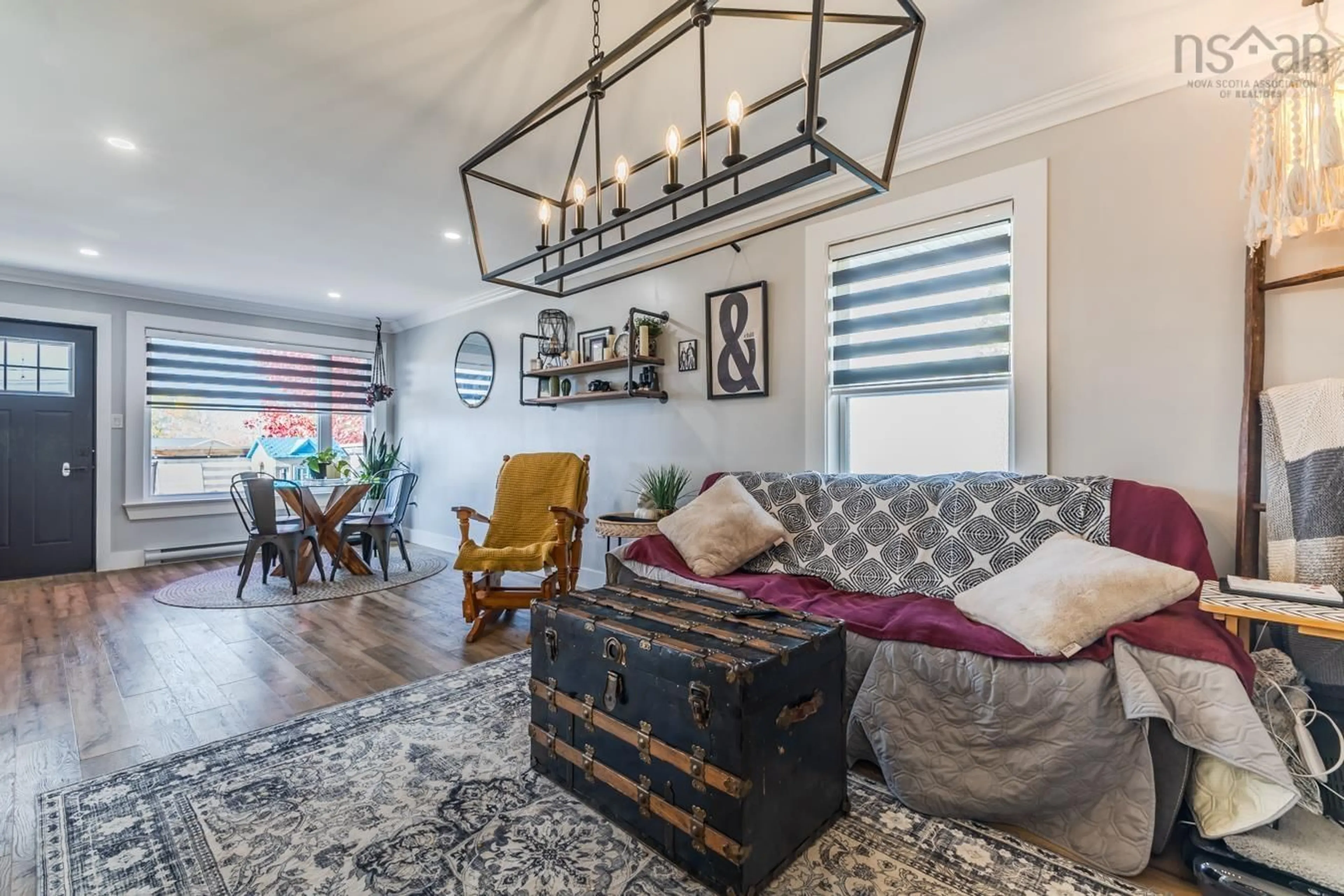 Living room with furniture, unknown for 20 Menlow Crt, North River Nova Scotia B6L 6L9