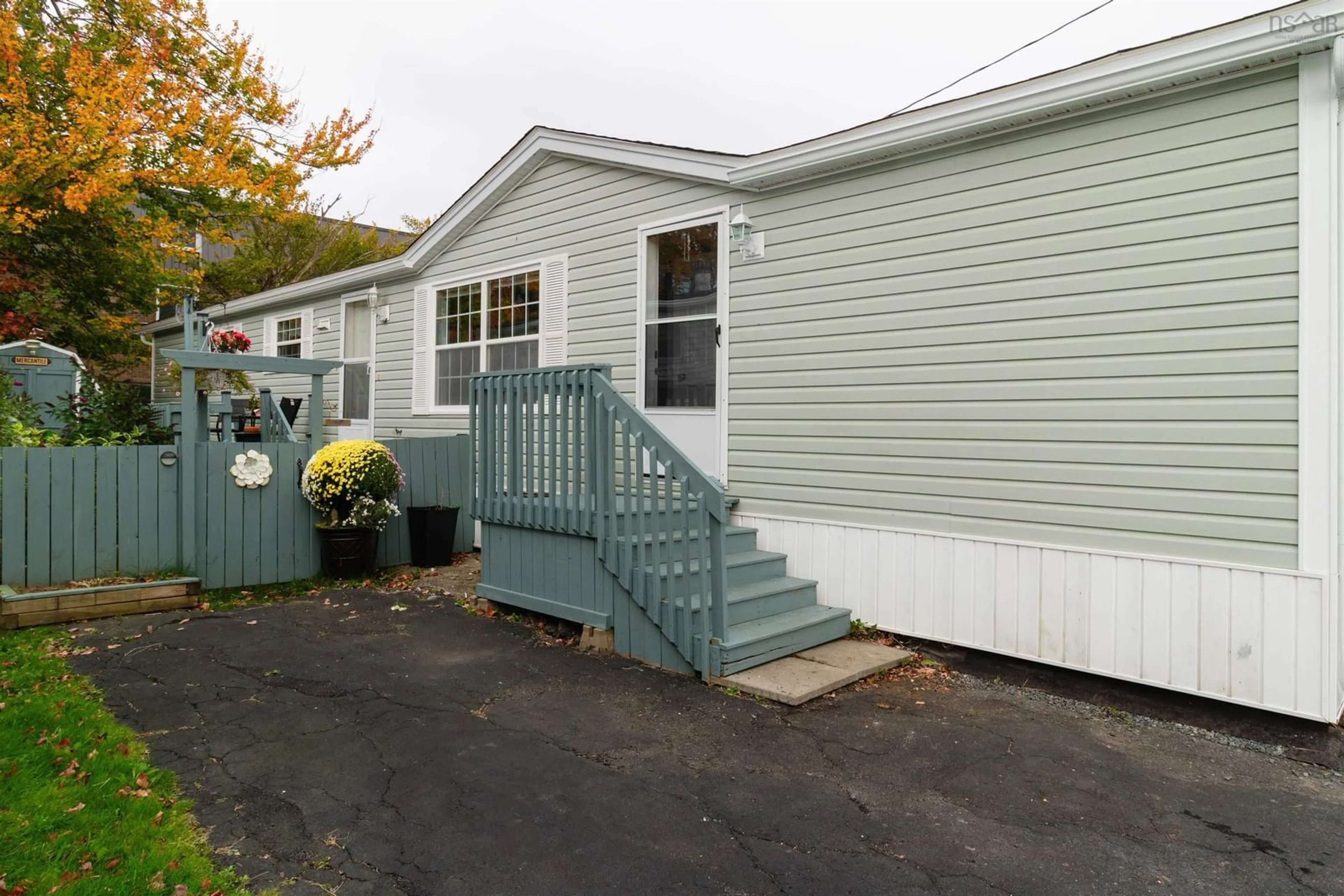 Home with vinyl exterior material, street for 23 Shamrock Dr, Halifax Nova Scotia B3M 3A5