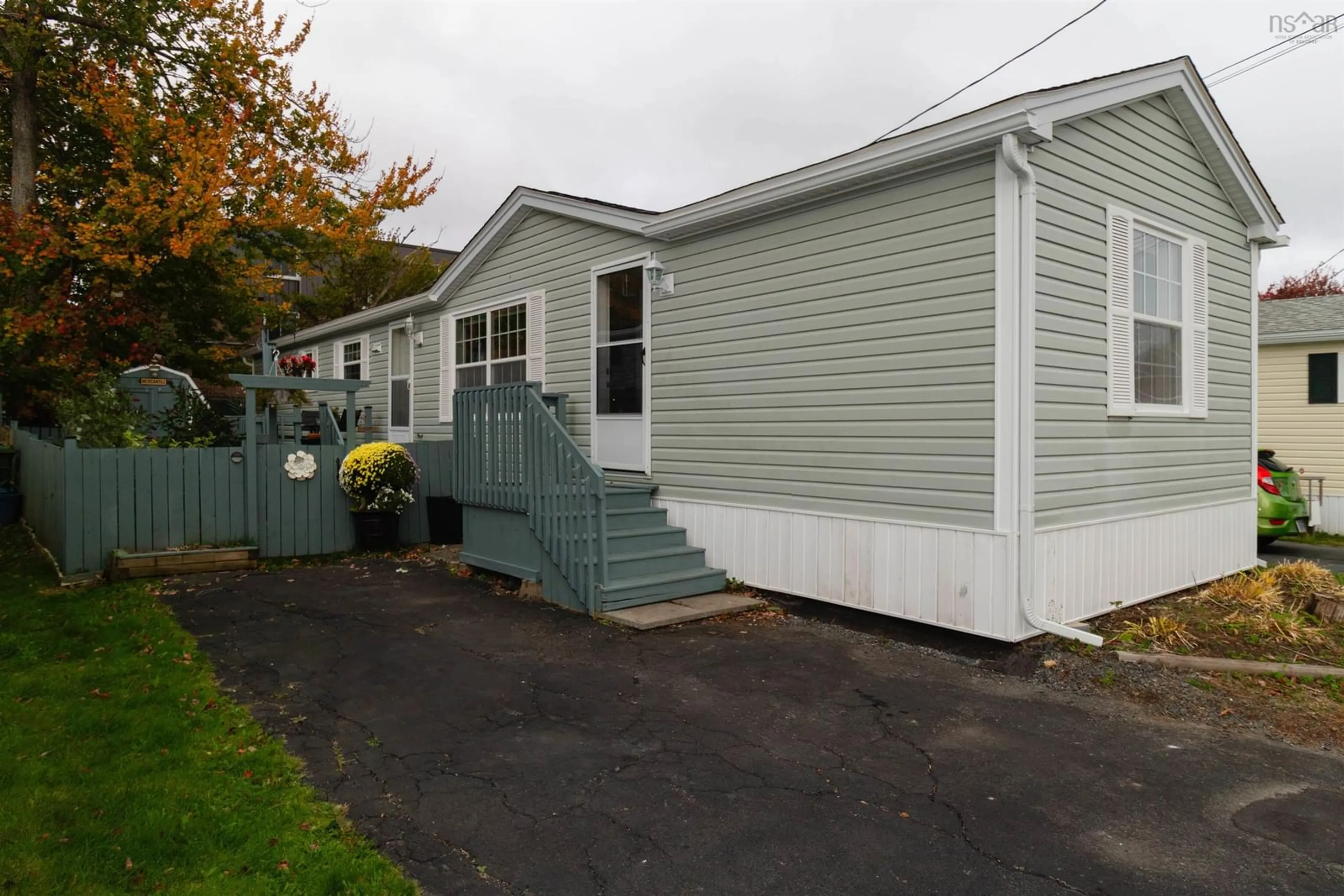 Home with vinyl exterior material, street for 23 Shamrock Dr, Halifax Nova Scotia B3M 3A5