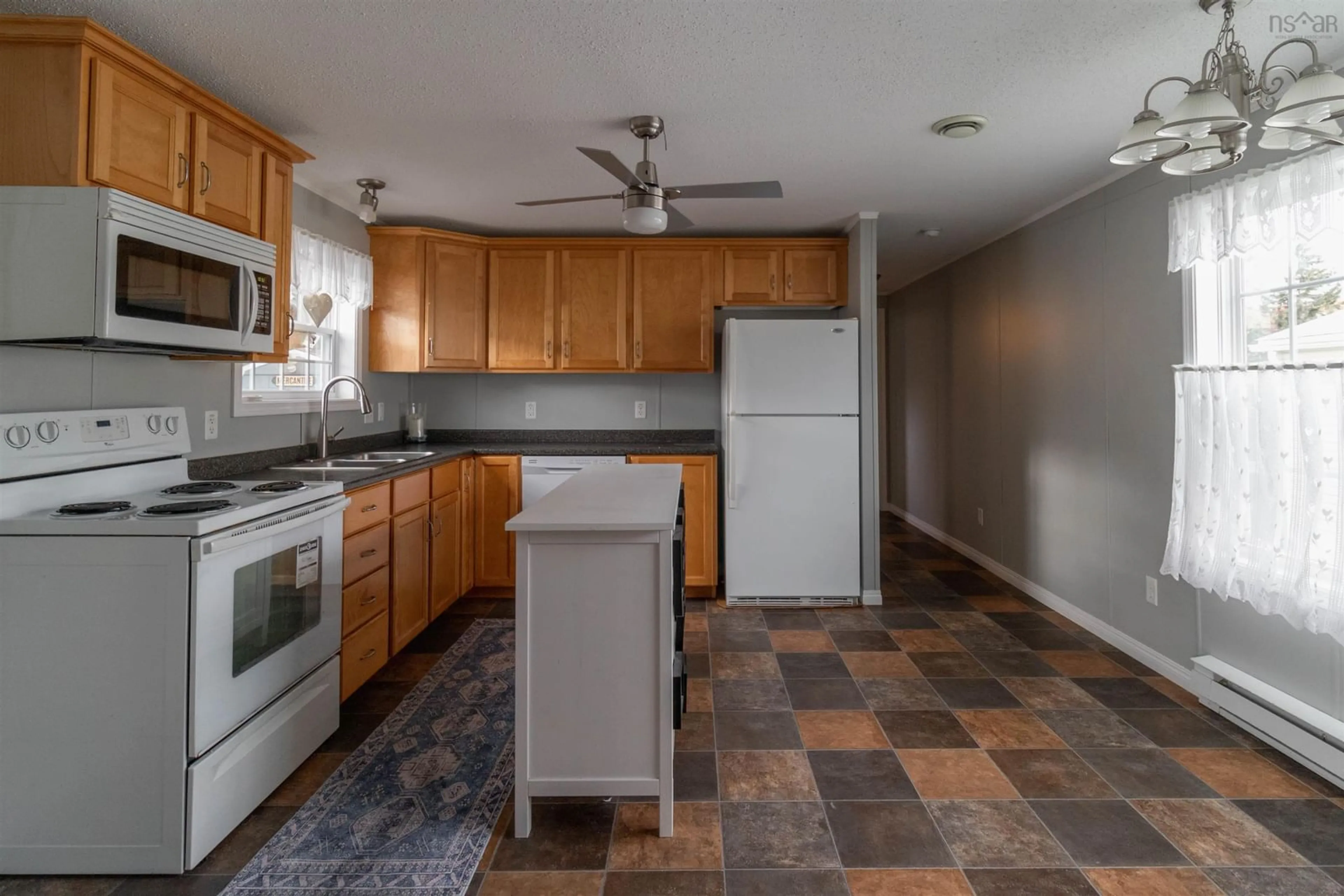 Standard kitchen, ceramic/tile floor for 23 Shamrock Dr, Halifax Nova Scotia B3M 3A5