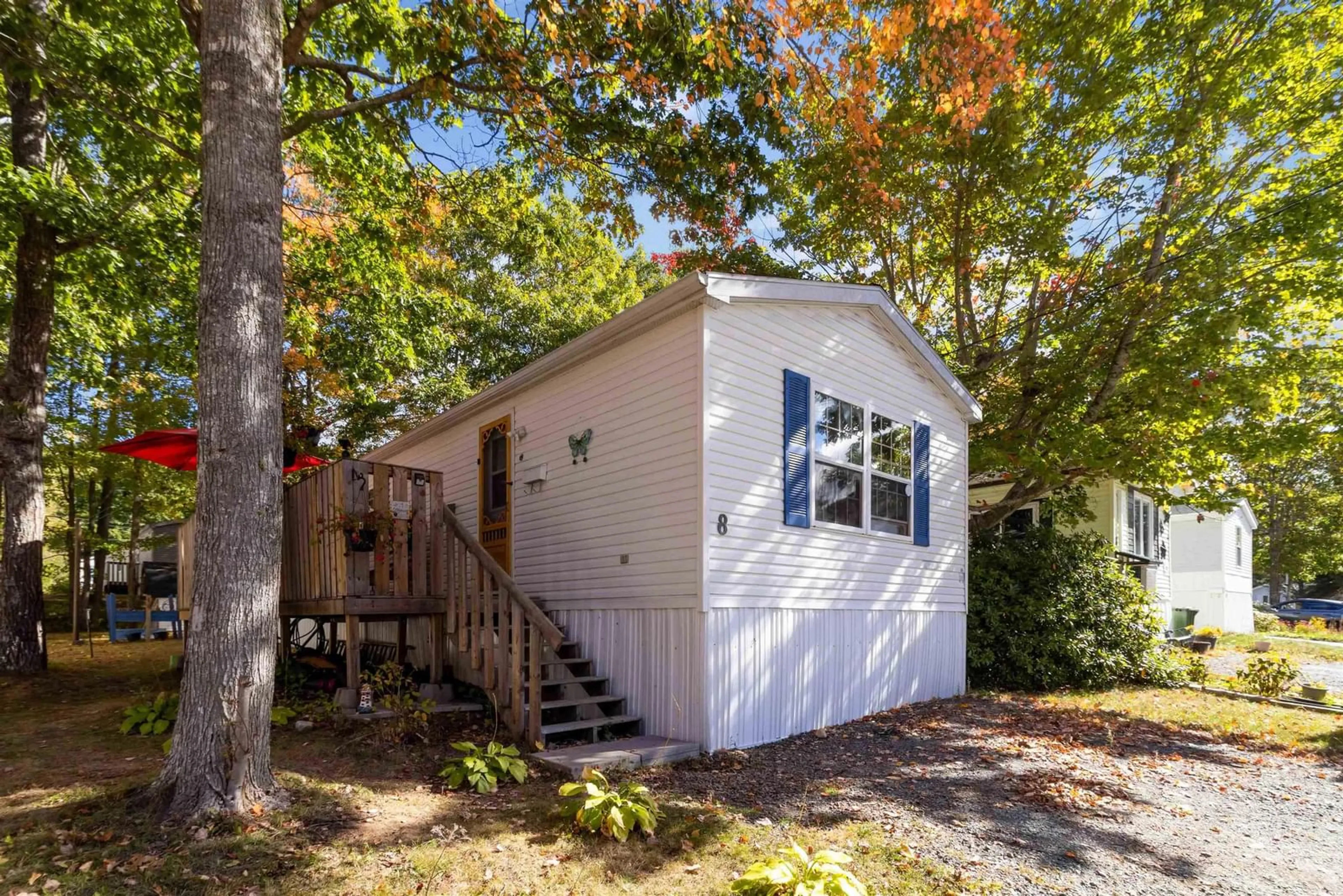 Home with vinyl exterior material, street for 8 Summer Cres, Bridgewater Nova Scotia B4V 3P3
