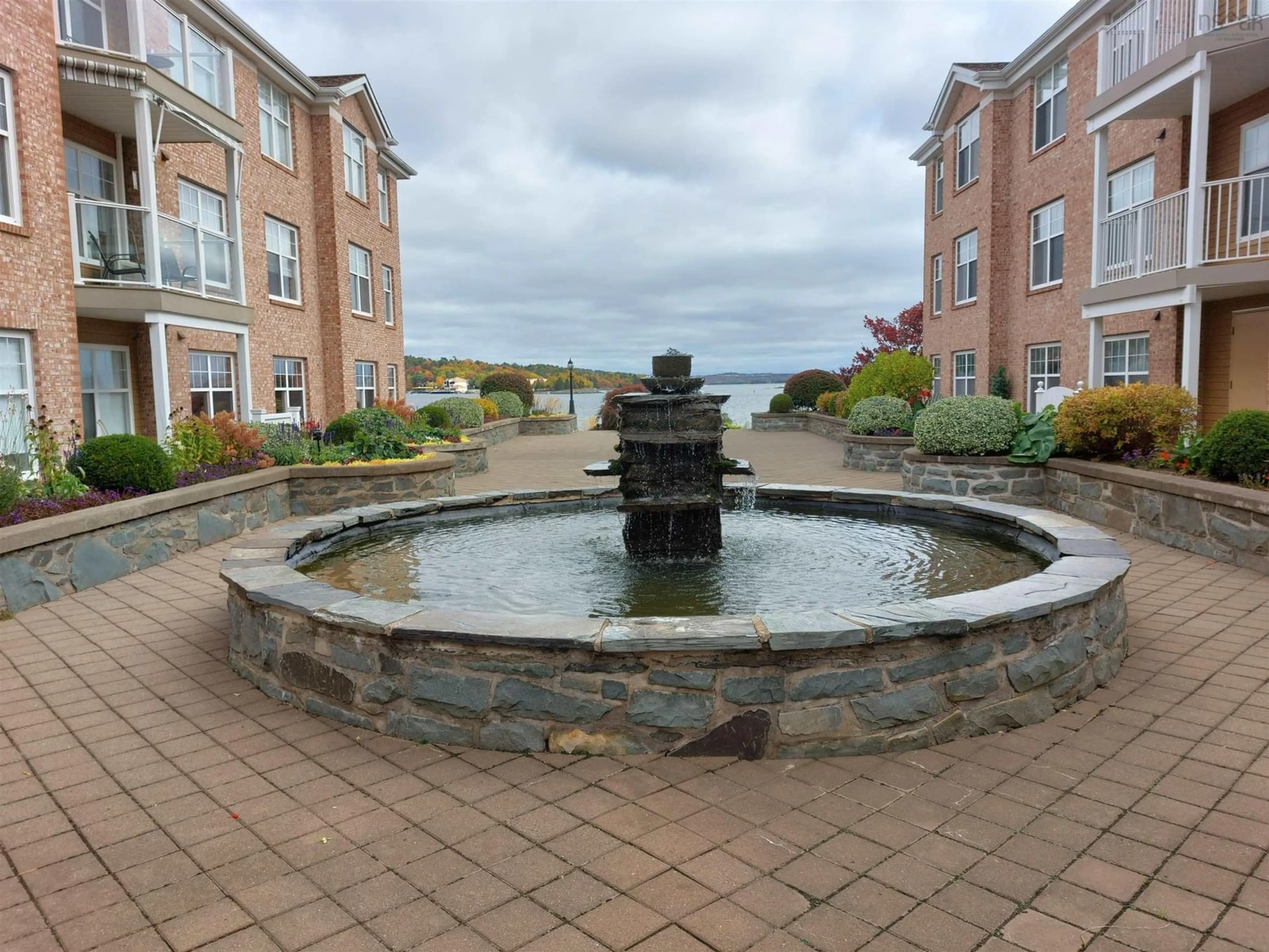 A pic from outside/outdoor area/front of a property/back of a property/a pic from drone, water/lake/river/ocean view for 30 Waterfront Dr #103, Bedford Nova Scotia B4A 4H2
