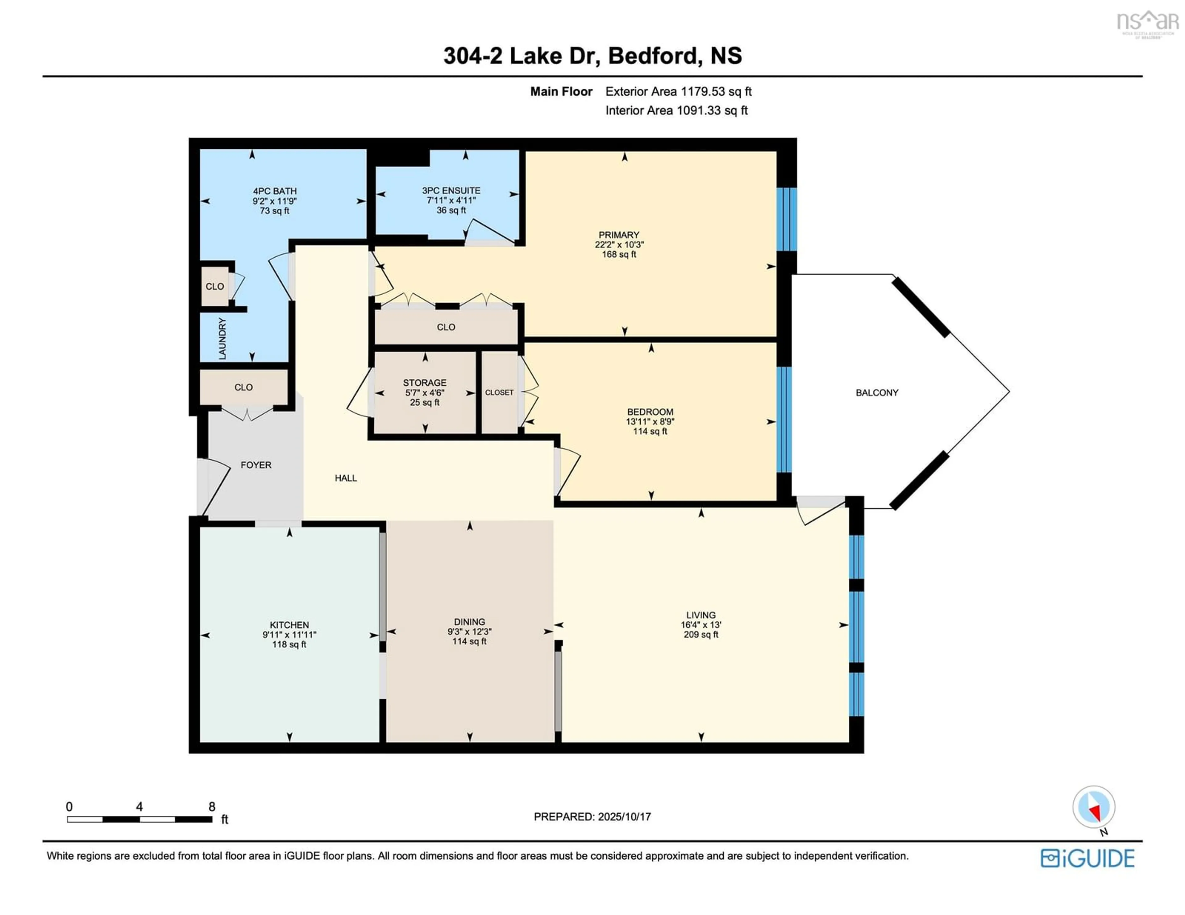 Floor plan for 2 Lake Dr #304, Bedford Nova Scotia B4A 4H7
