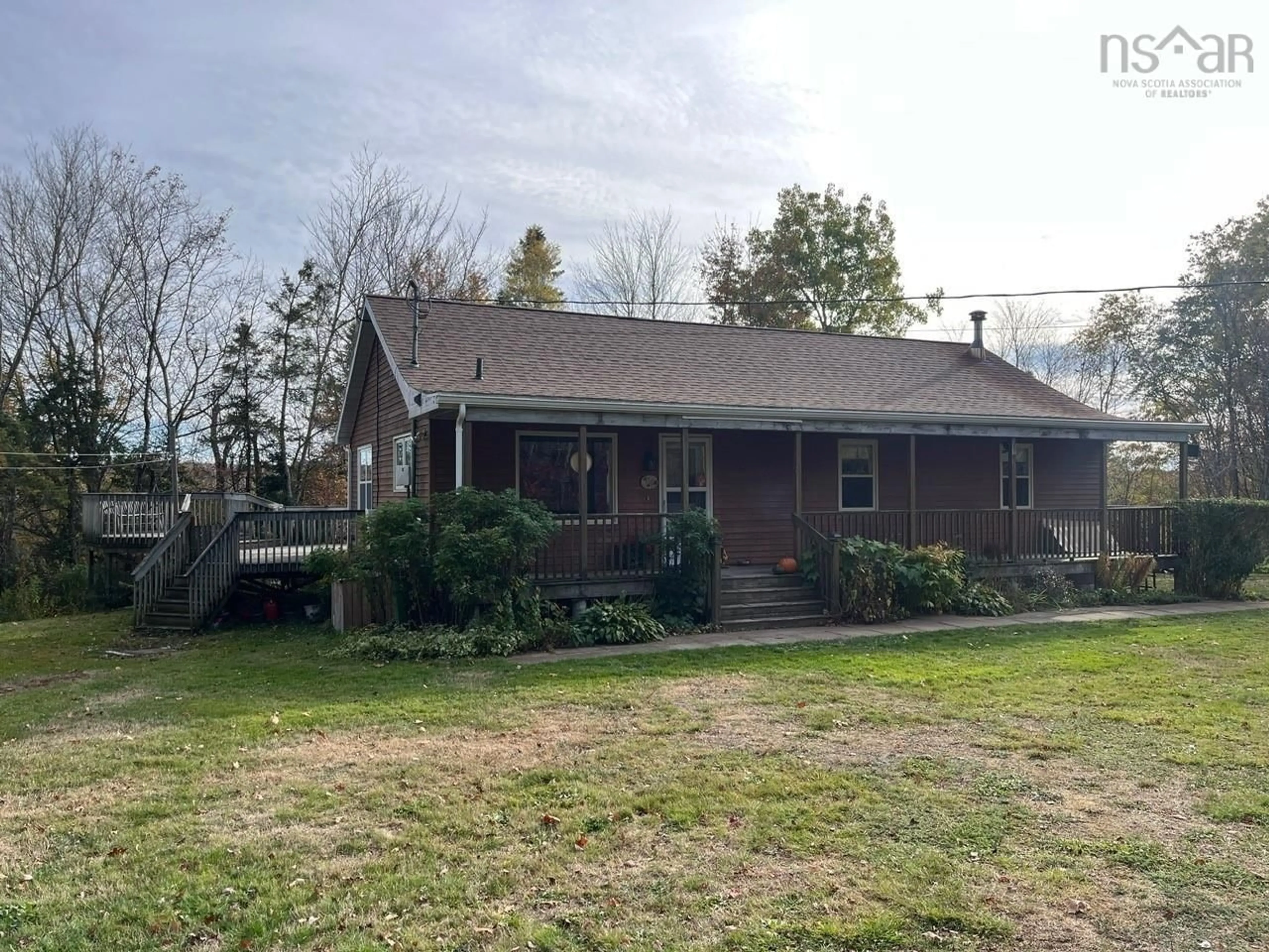 A pic from outside/outdoor area/front of a property/back of a property/a pic from drone, unknown for 33 Kirk Rd, Middle Stewiacke Nova Scotia B0N 1C0