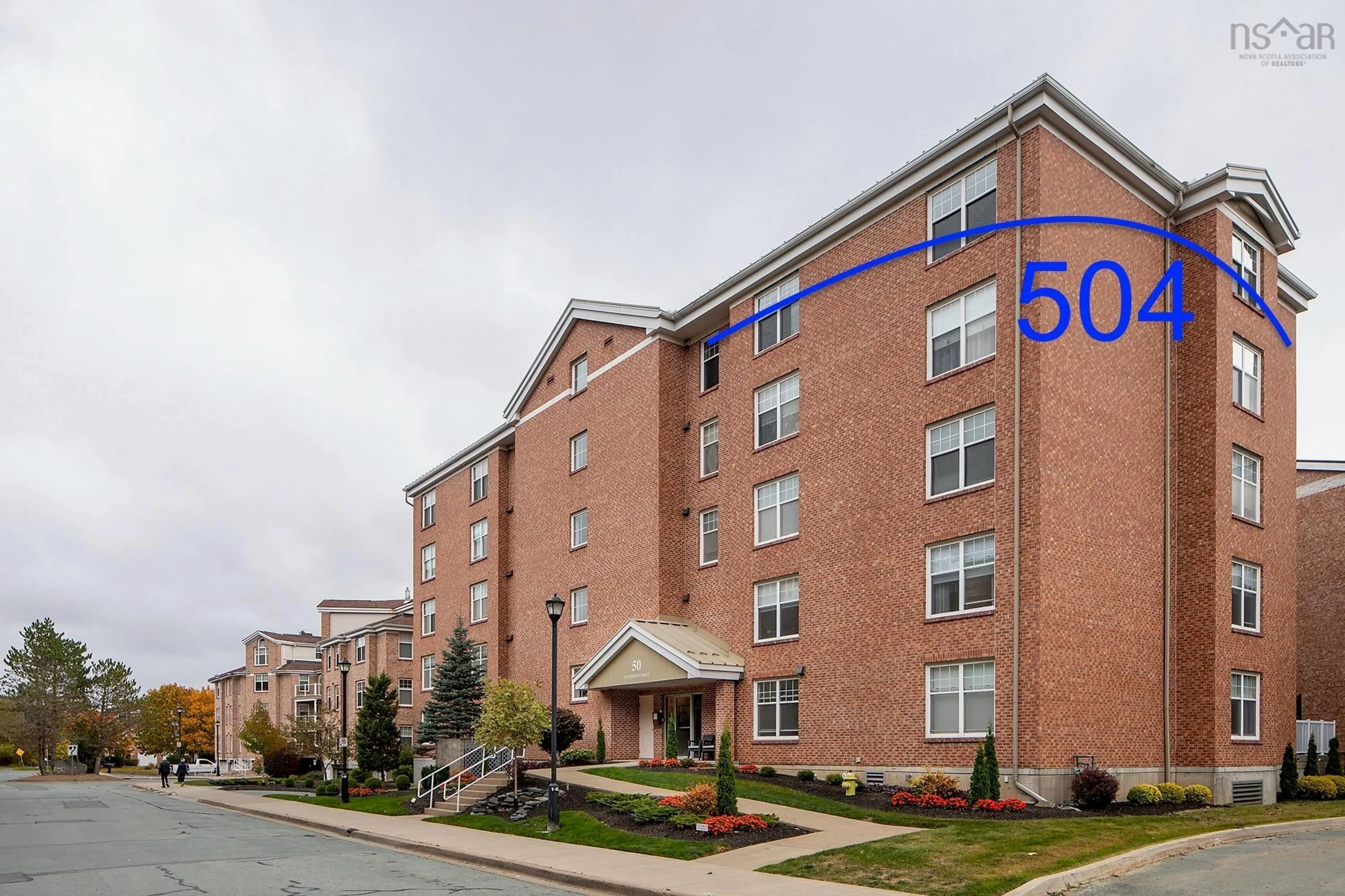 Patio, building for 50 Waterfront Dr #504, Bedford Nova Scotia B4A 4H3