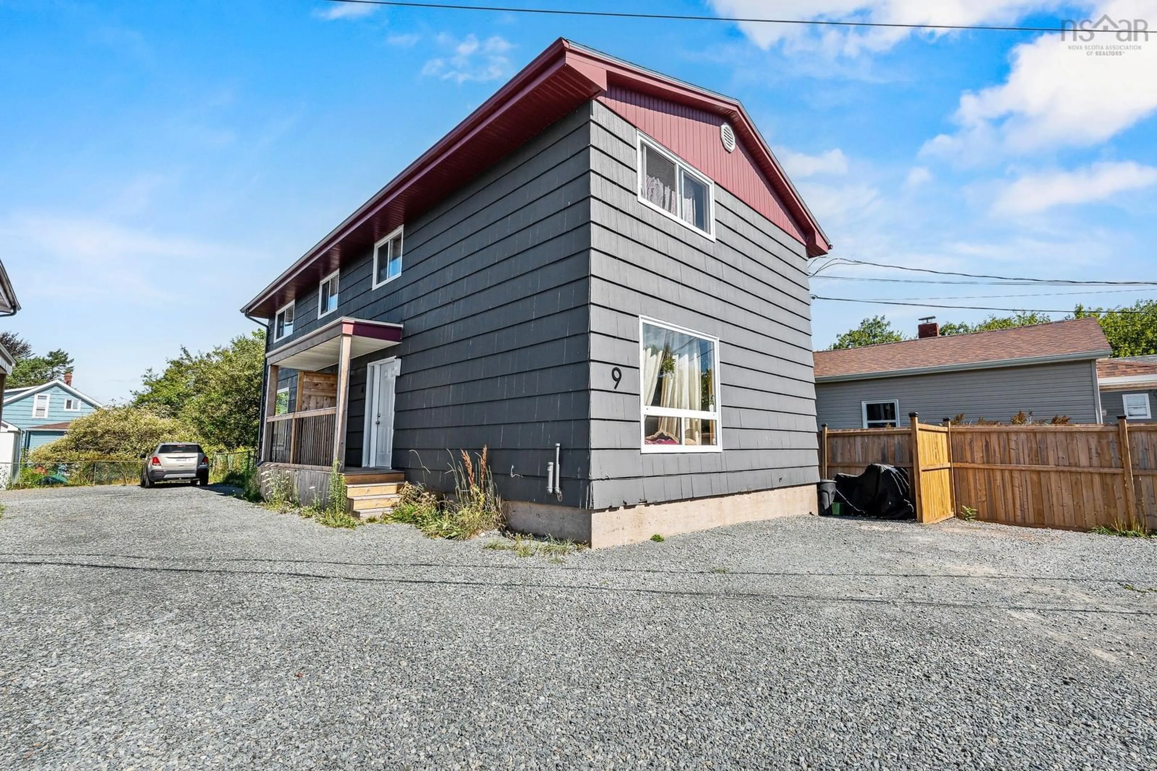 Home with vinyl exterior material, street for 9 A&B Herbert St, Dartmouth Nova Scotia B2W 1J1