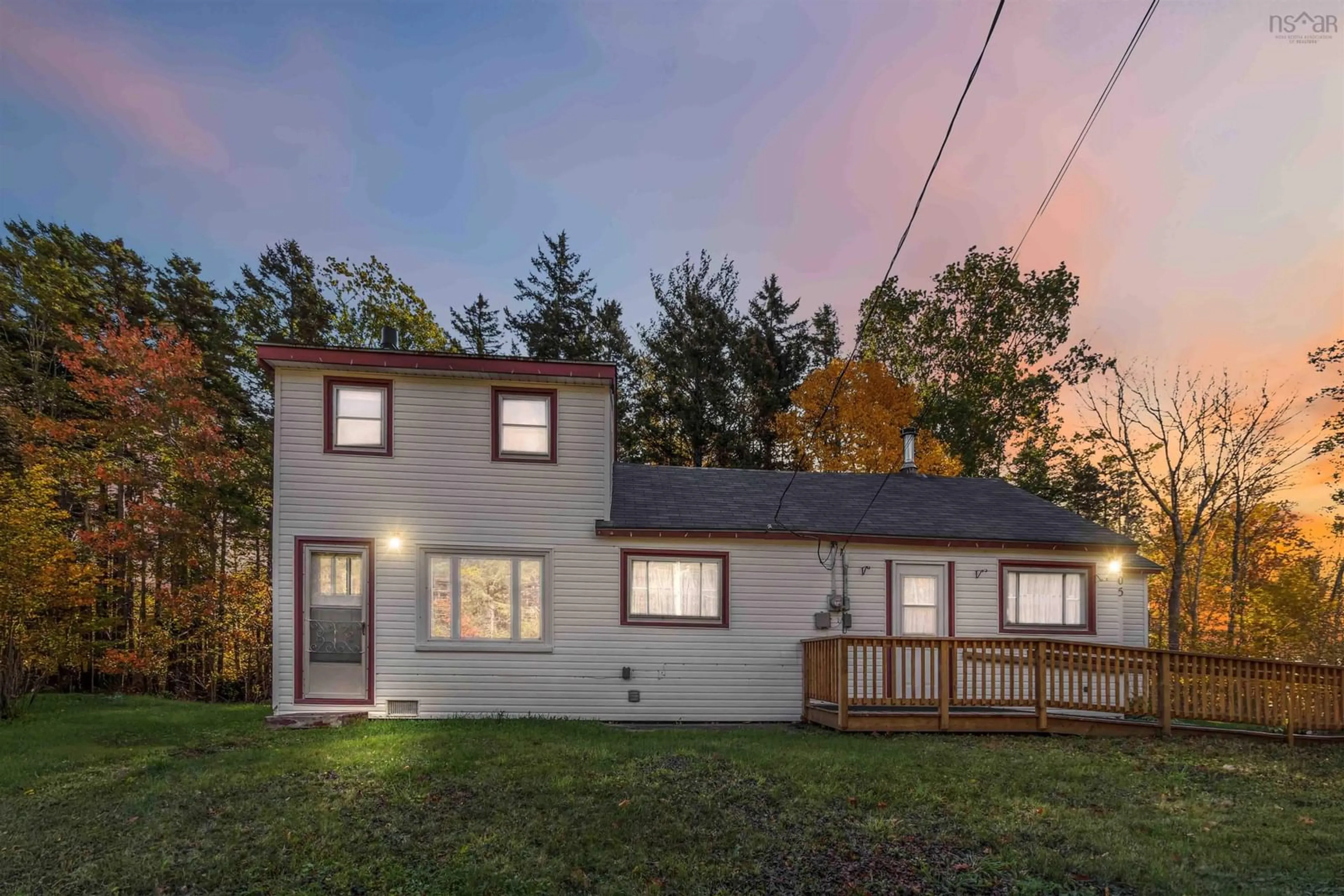 A pic from outside/outdoor area/front of a property/back of a property/a pic from drone, unknown for 905 Camperdown Rd, Camperdown Nova Scotia B4V 0W8