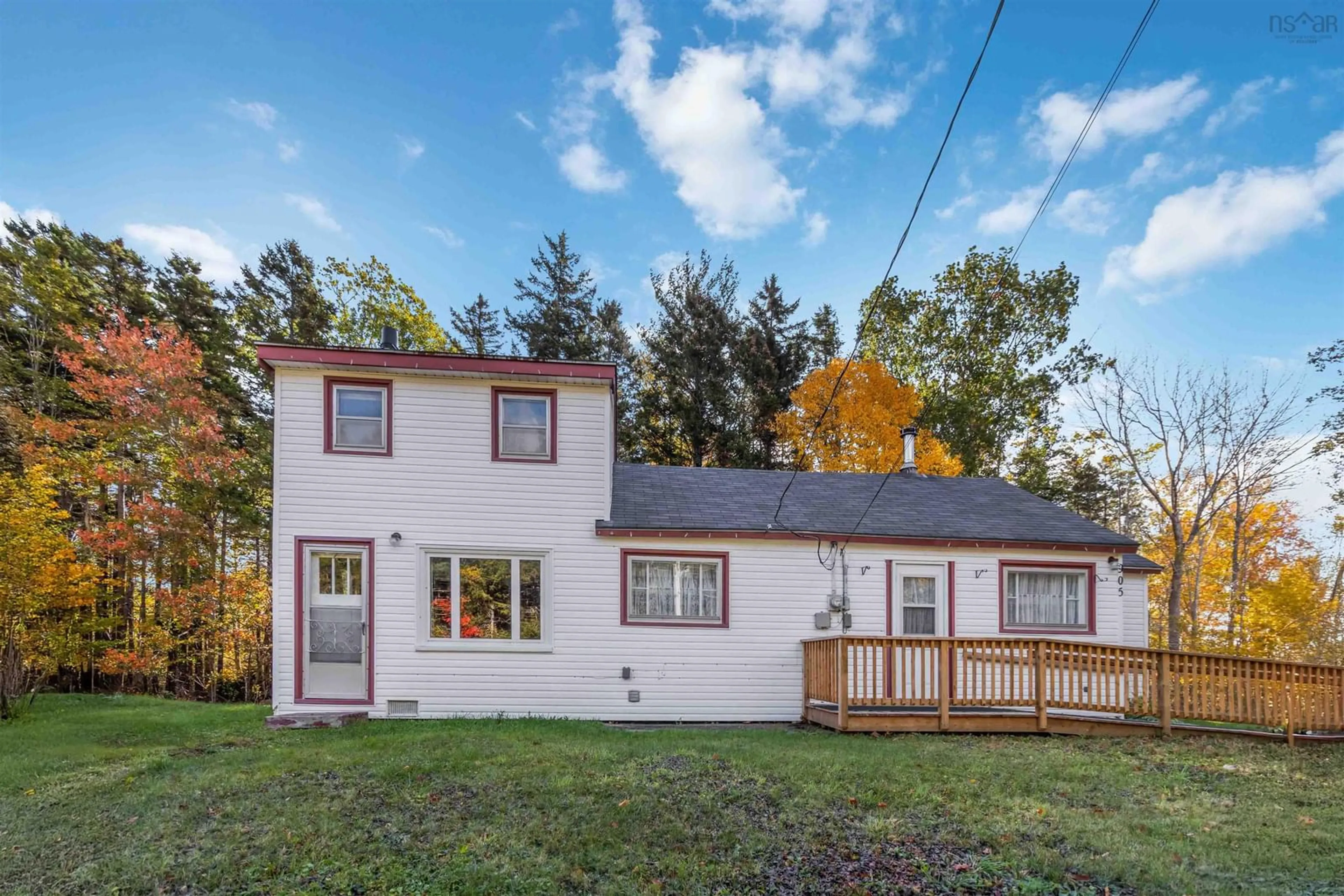 A pic from outside/outdoor area/front of a property/back of a property/a pic from drone, unknown for 905 Camperdown Rd, Camperdown Nova Scotia B4V 0W8