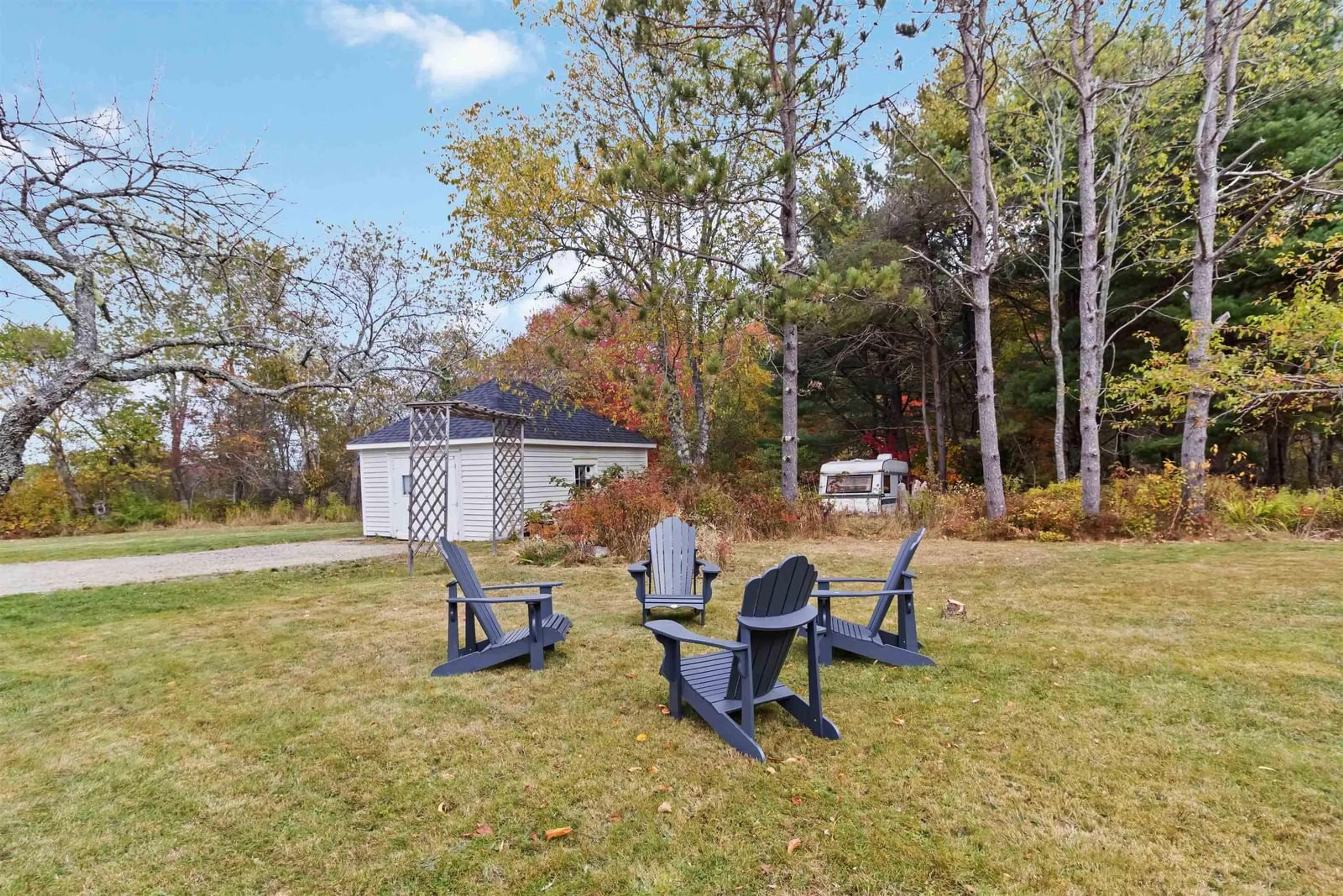 Patio, forest/trees view for 2571 Highway 331, West Lahave Nova Scotia B0R 1G0