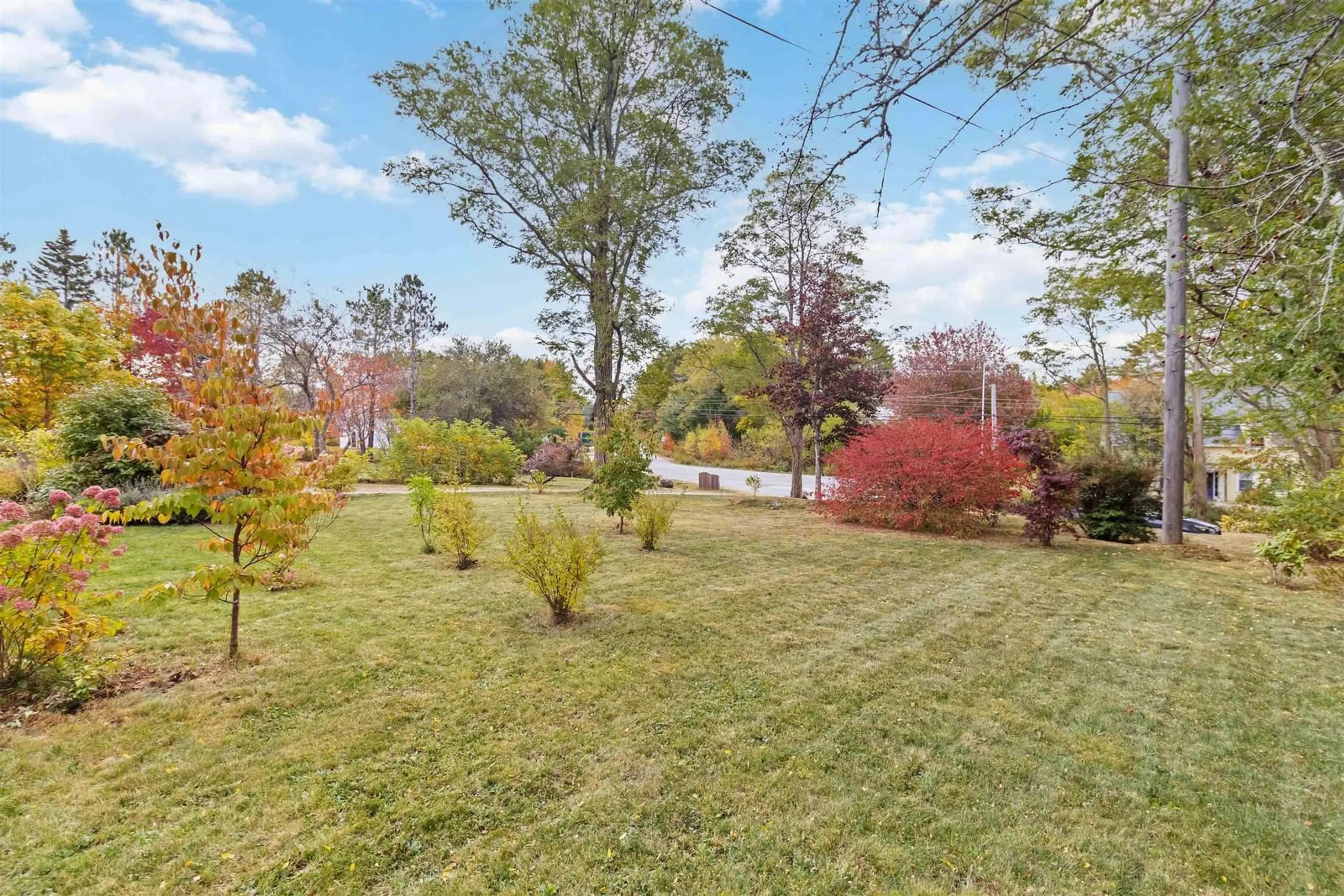 A pic from outside/outdoor area/front of a property/back of a property/a pic from drone, forest/trees view for 2571 Highway 331, West Lahave Nova Scotia B0R 1G0