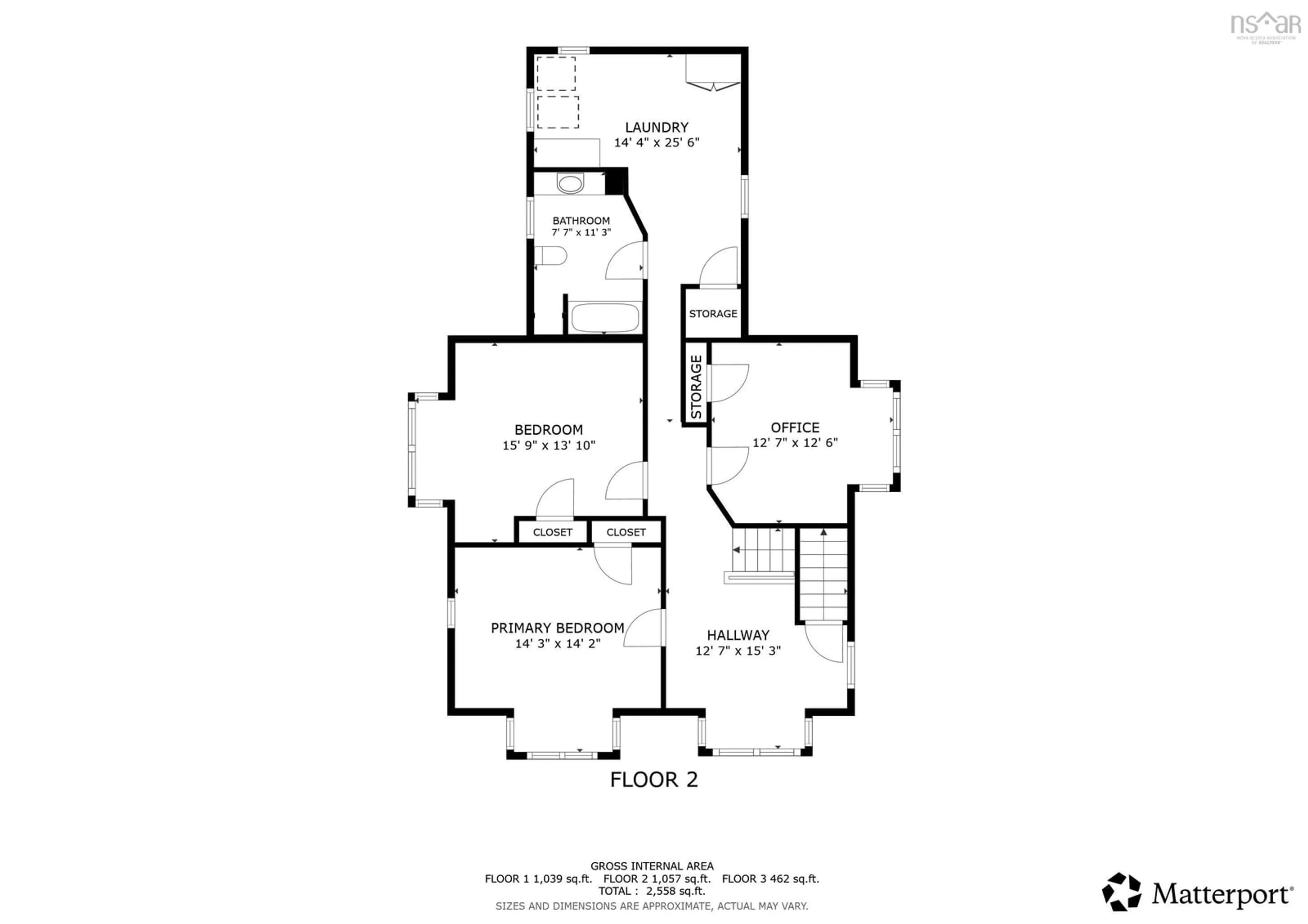 Floor plan for 359 Granville St, Bridgetown Nova Scotia B0S 1C0
