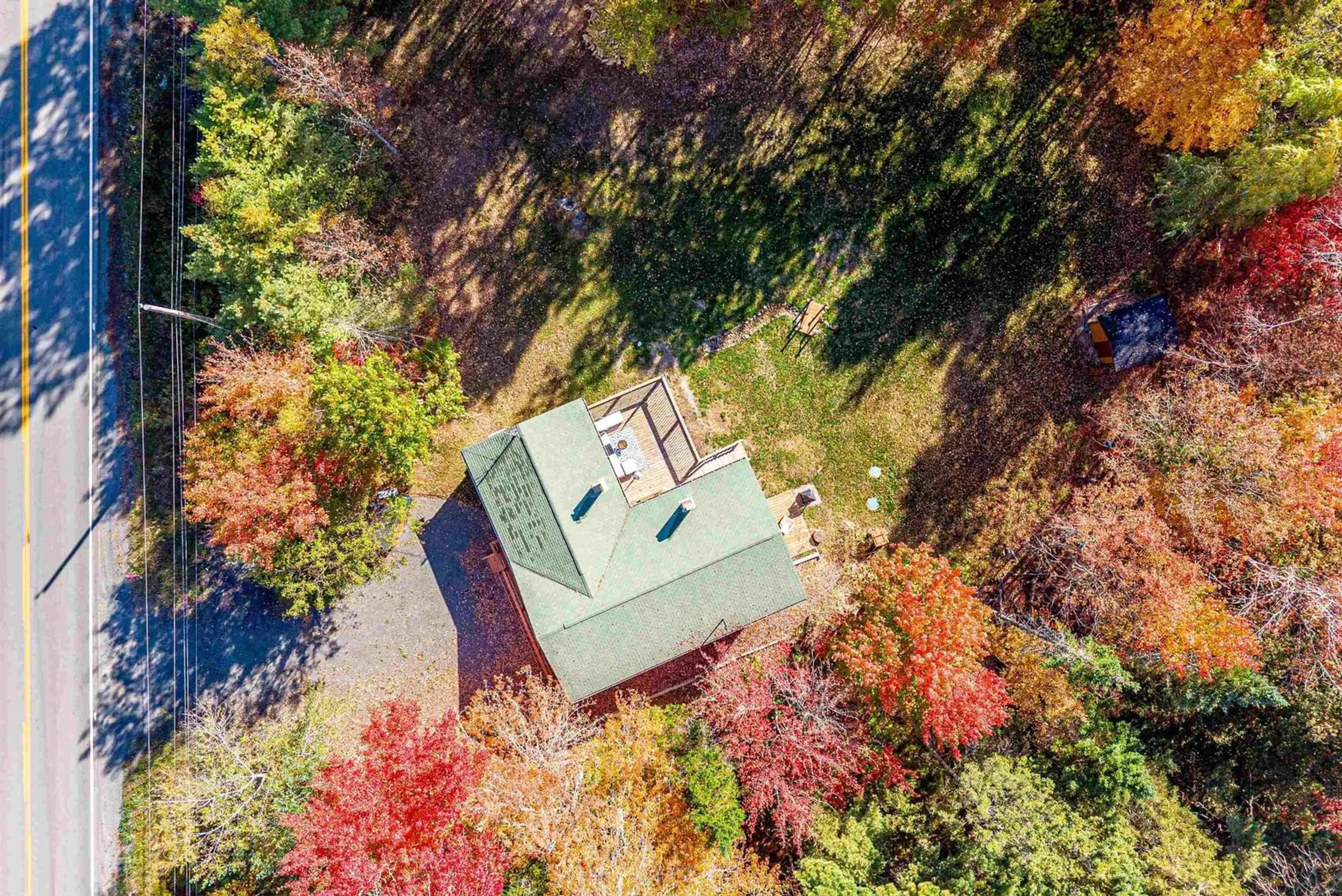 A pic from outside/outdoor area/front of a property/back of a property/a pic from drone, forest/trees view for 1394 14 Hwy, Centre Rawdon Nova Scotia B0N 2N0