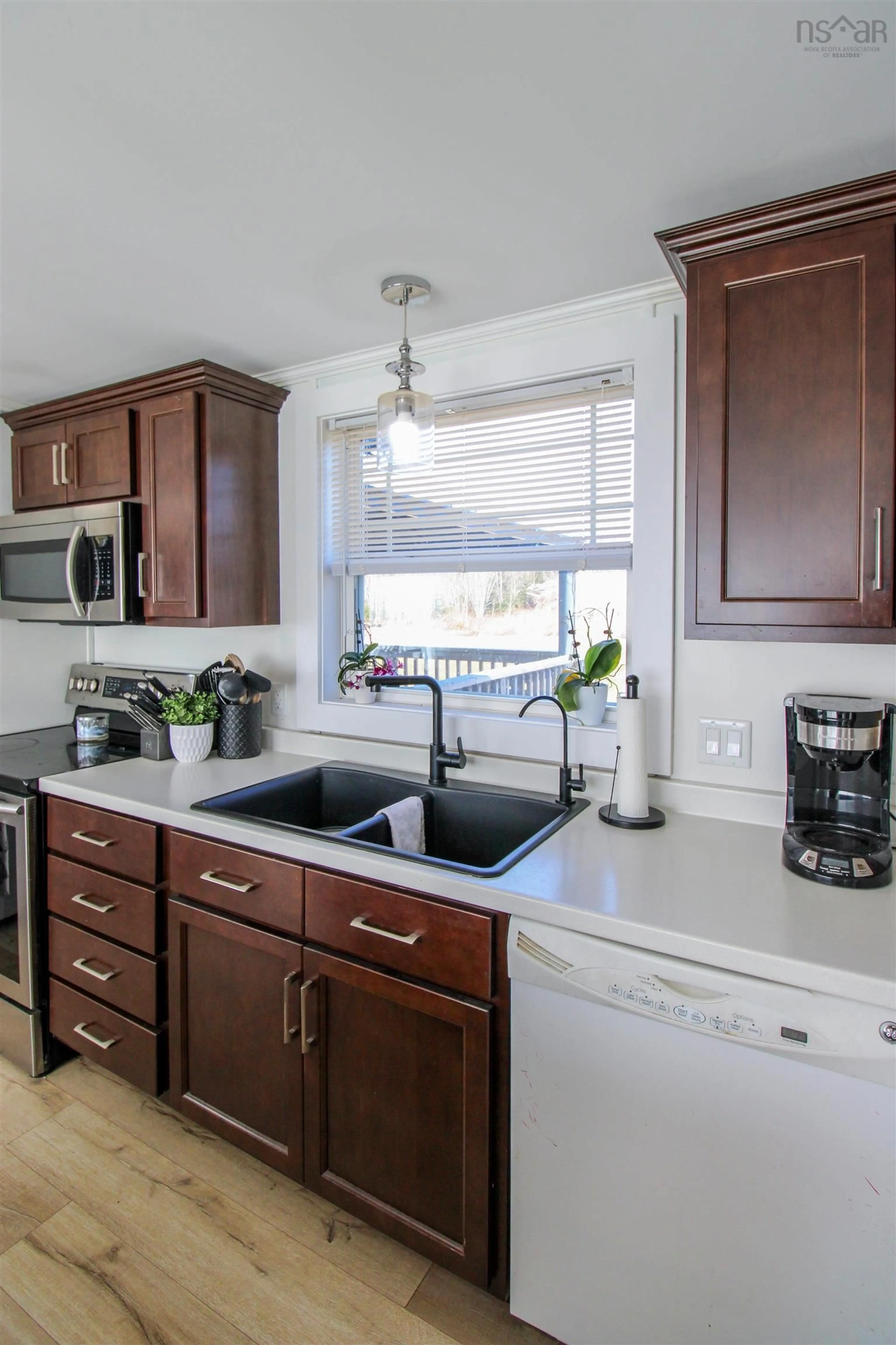 Standard kitchen, ceramic/tile floor for 333 Jollytown Rd, East Mountain Nova Scotia B6L 2H7