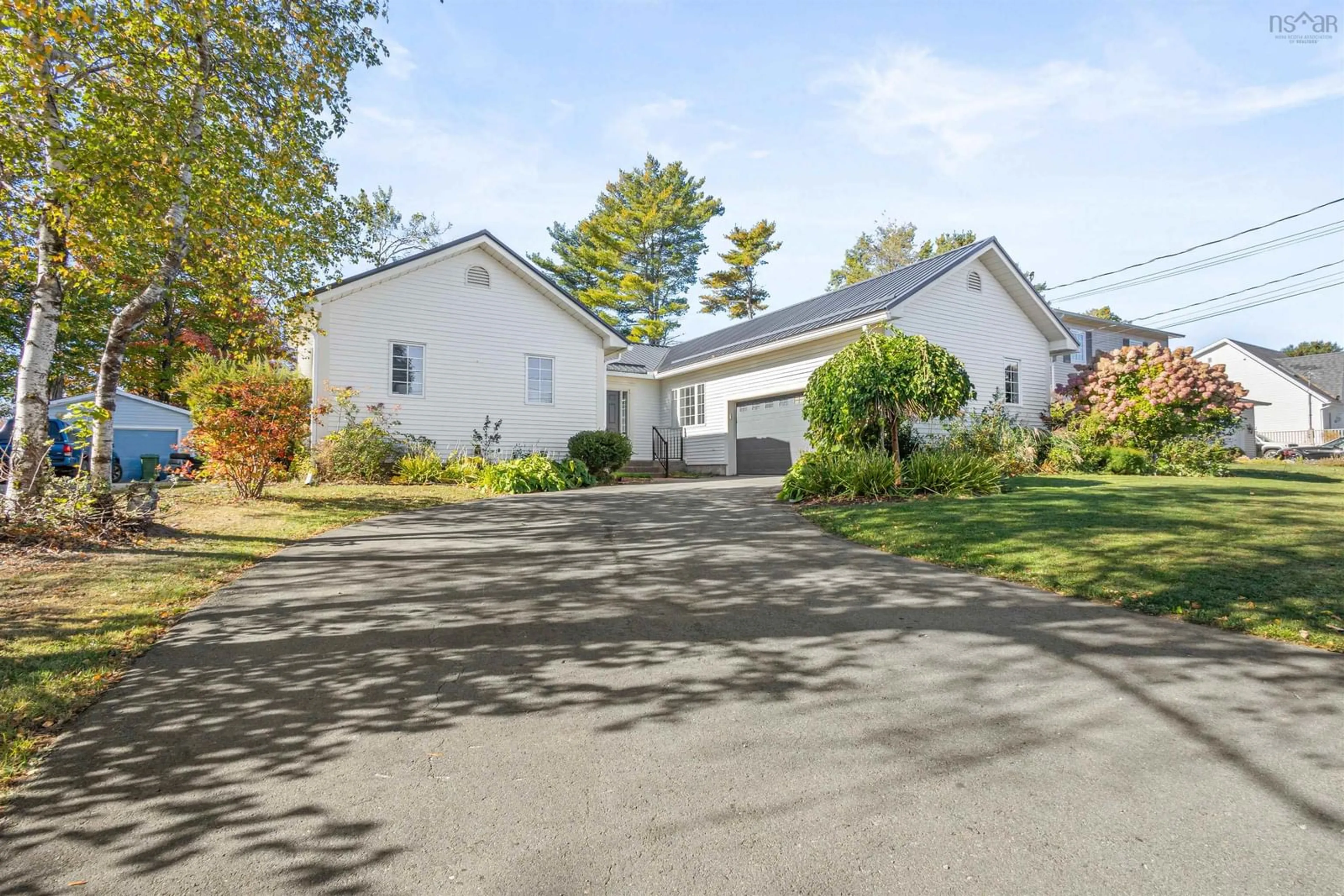A pic from outside/outdoor area/front of a property/back of a property/a pic from drone, street for 34 Sunset Dr, Bridgewater Nova Scotia B4V 3R5