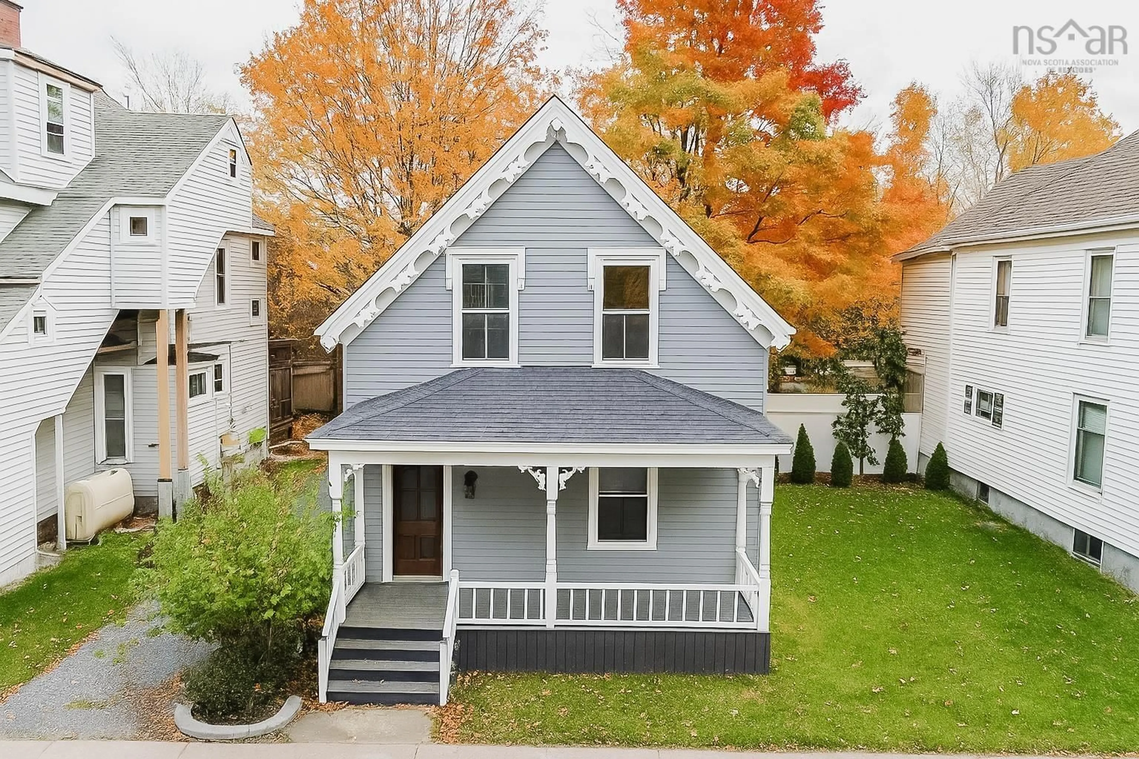 A pic from outside/outdoor area/front of a property/back of a property/a pic from drone, street for 74 Duke St, Truro Nova Scotia B2N 2A6