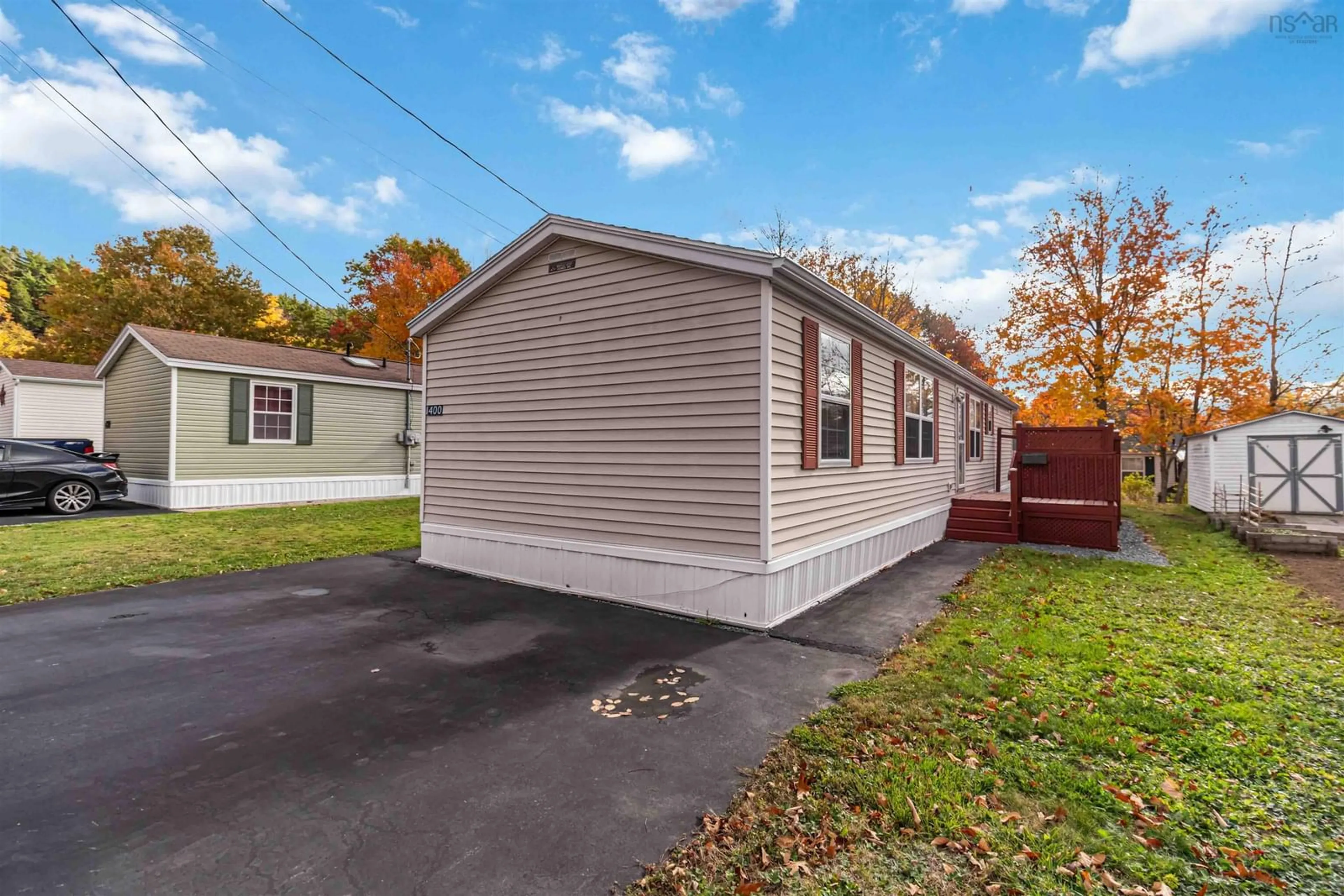 Home with vinyl exterior material, street for 400 Seasons Dr, Bridgewater Nova Scotia B4N 4C1