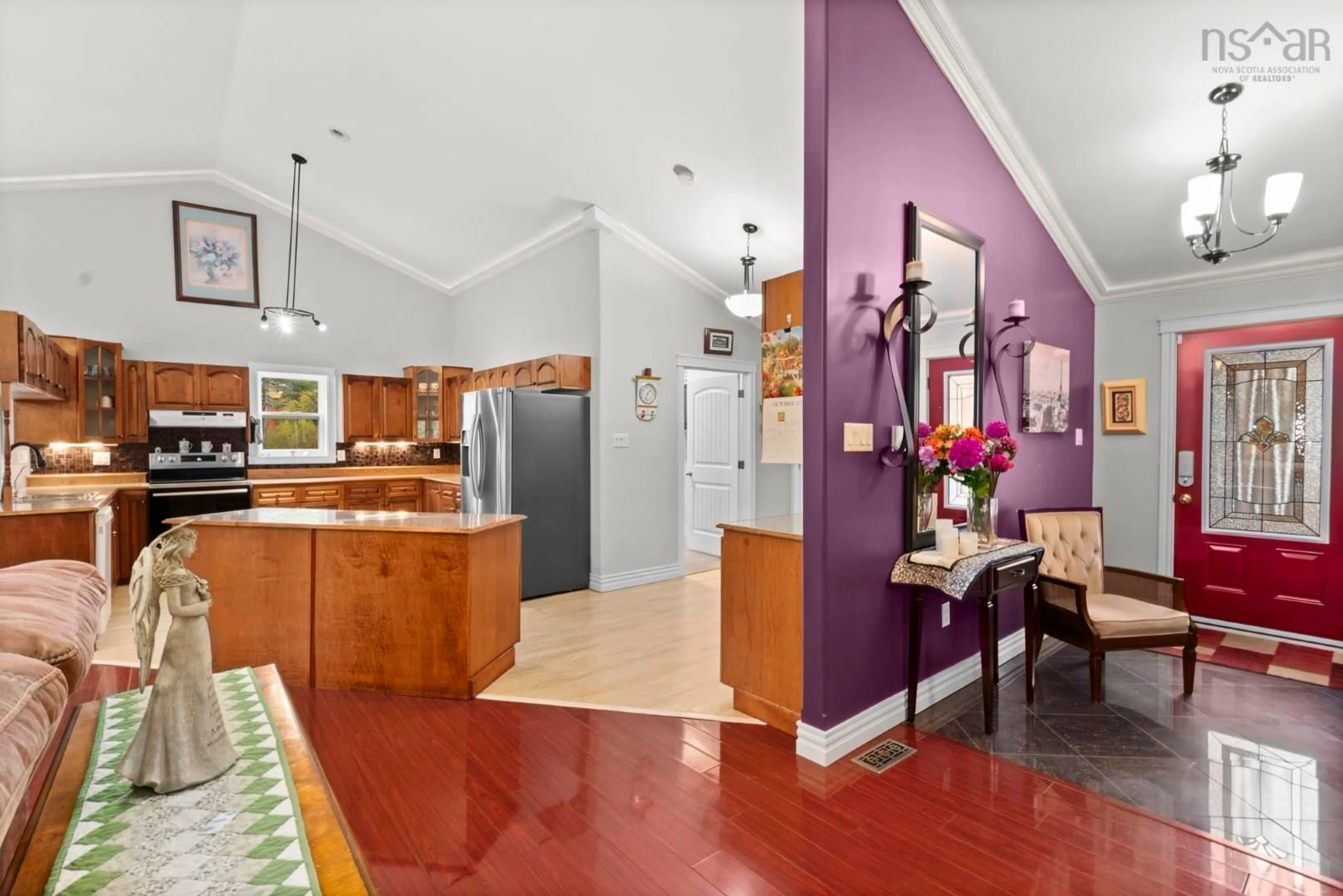 Open concept kitchen, ceramic/tile floor for 790 Montague Road, Montague Gold Mines Nova Scotia B2R 1V5