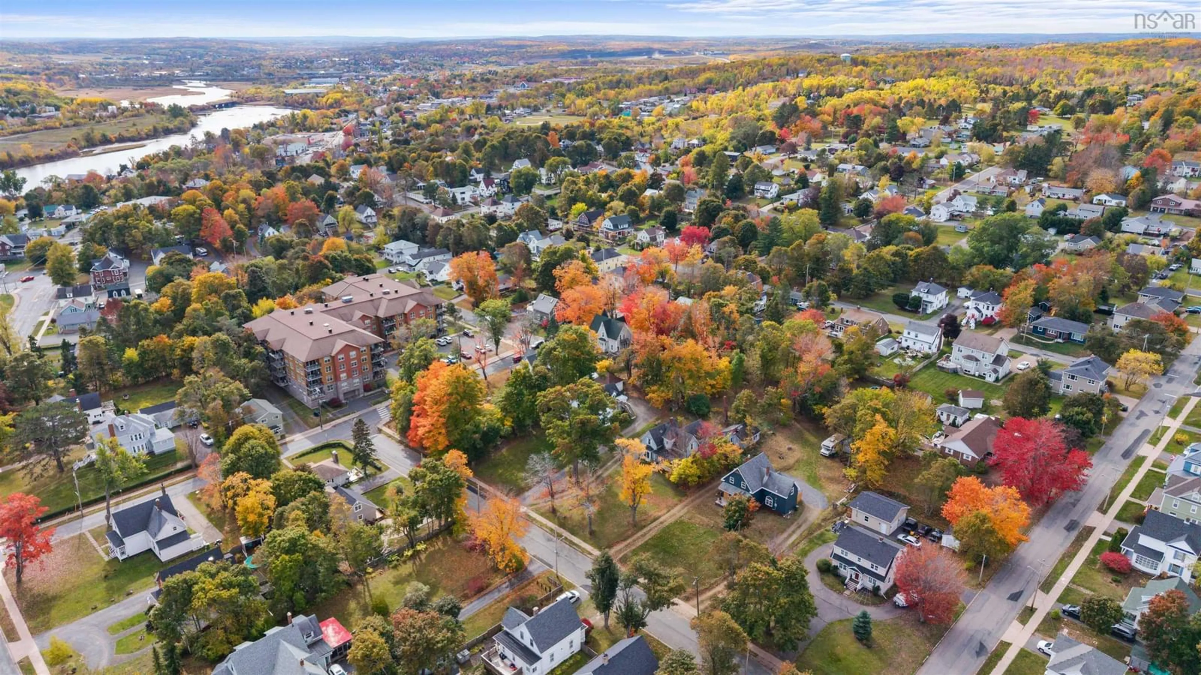 A pic from outside/outdoor area/front of a property/back of a property/a pic from drone, street for 48 Herbert St, New Glasgow Nova Scotia B2H 1J3